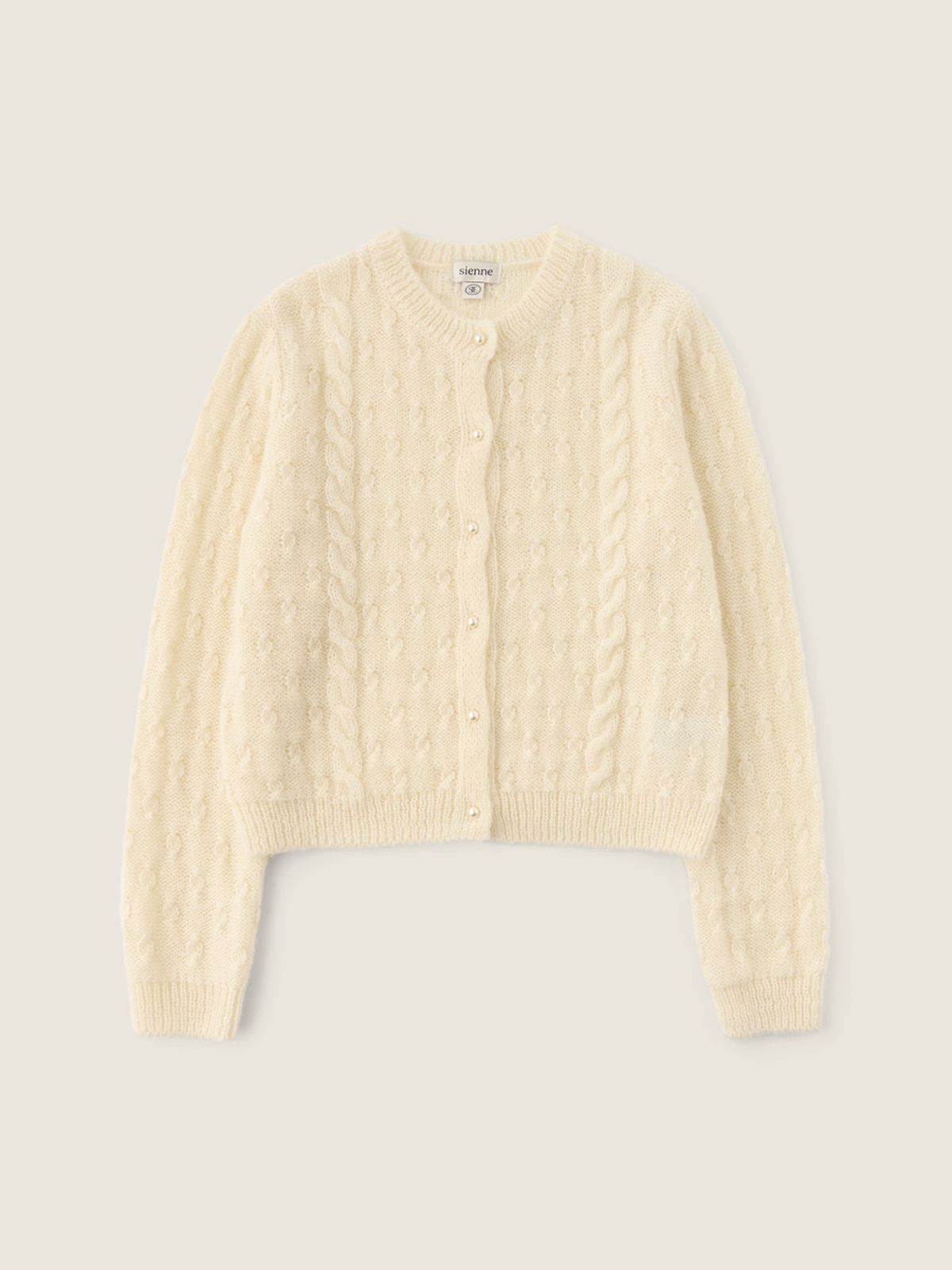 시엔느(SIENNE) Anne Mohair Cardigan (Cream)