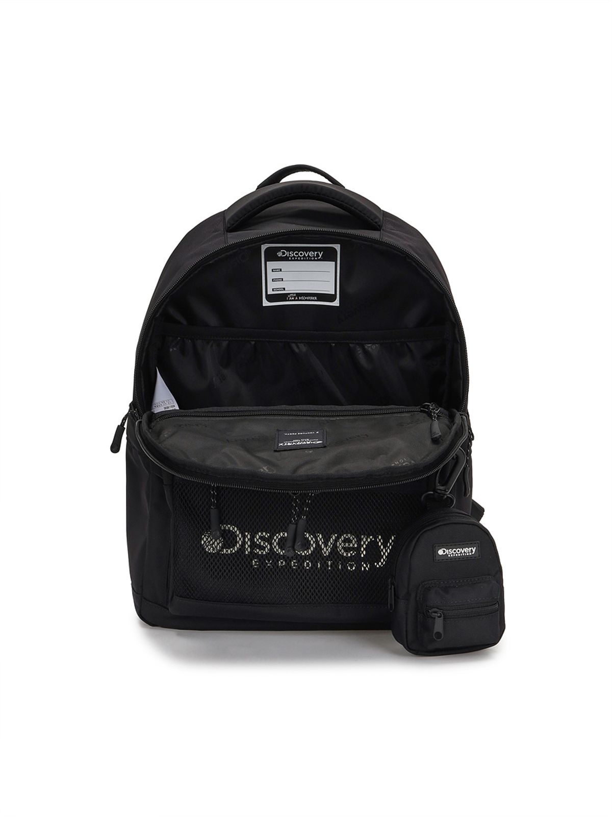 디스커버리 키즈(DISCOVERY KIDS) [14L] 라이크 에어 에센셜 네오 백팩 (BLACK)