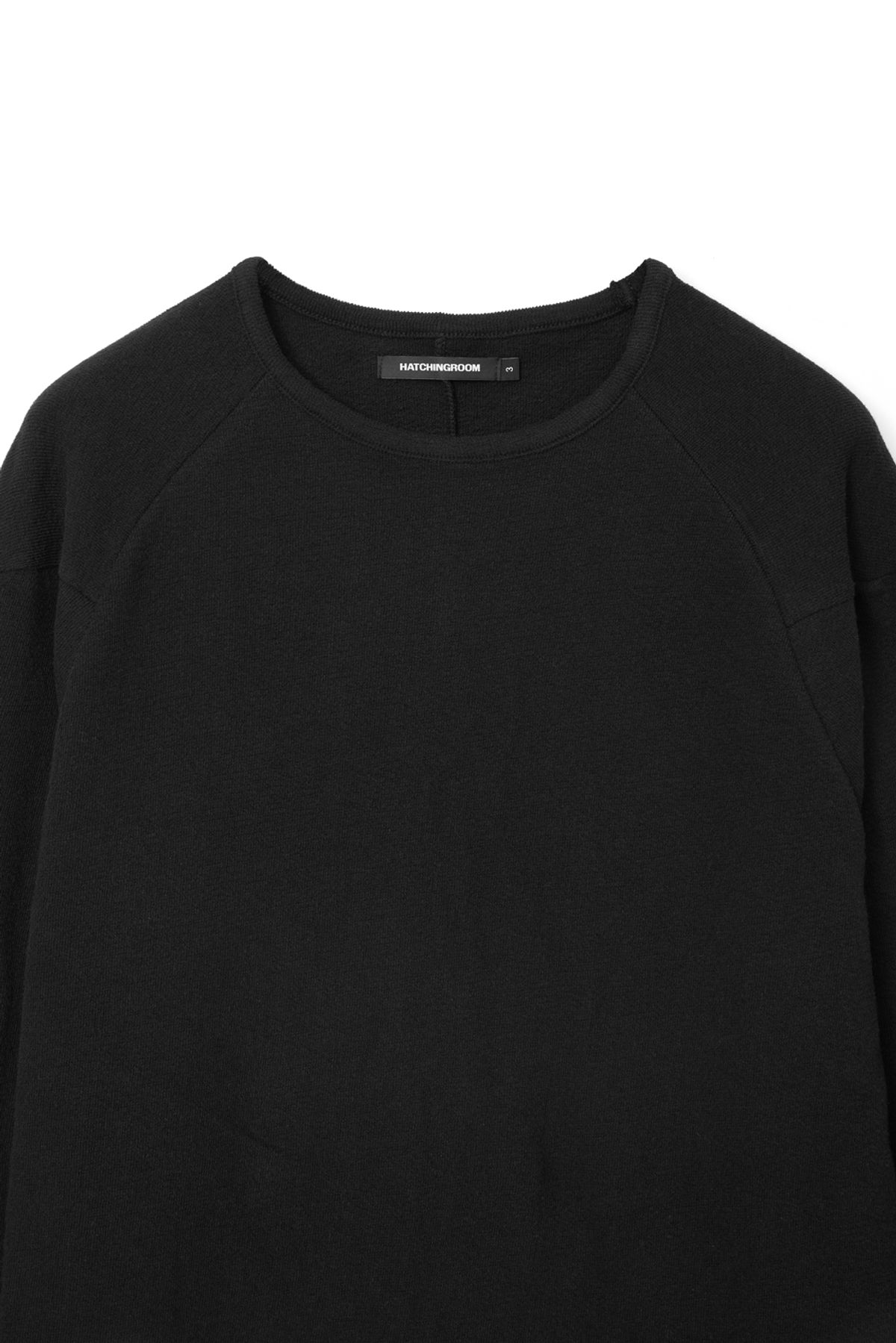 해칭룸(HATCHINGROOM) Incision Tee Black