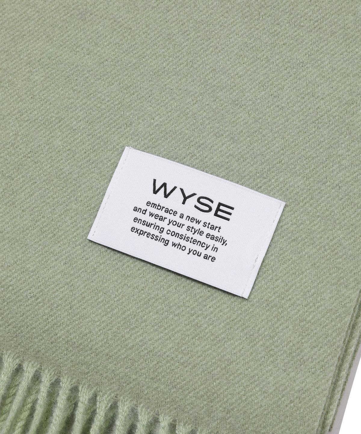 와이즈(WYSE) 플랫 모던 무지 & 체크 머플러 (20Color)