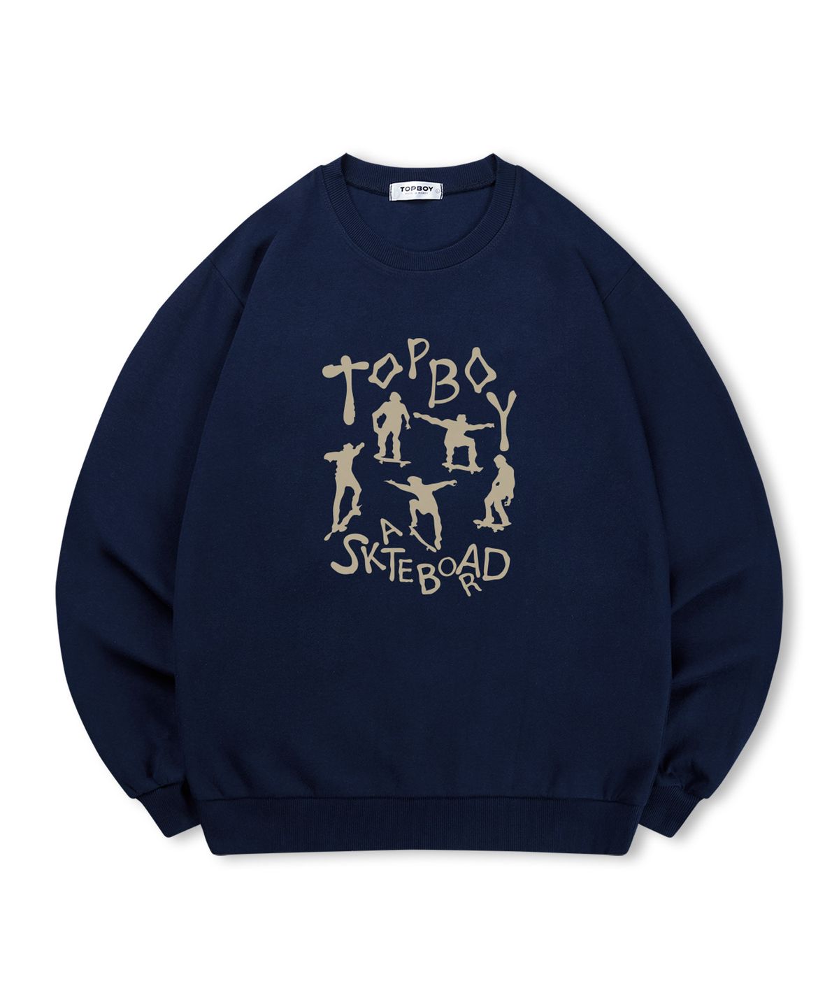 탑보이(TOPBOY) [논기모or기모] 스케이트보드 스웨트 셔츠