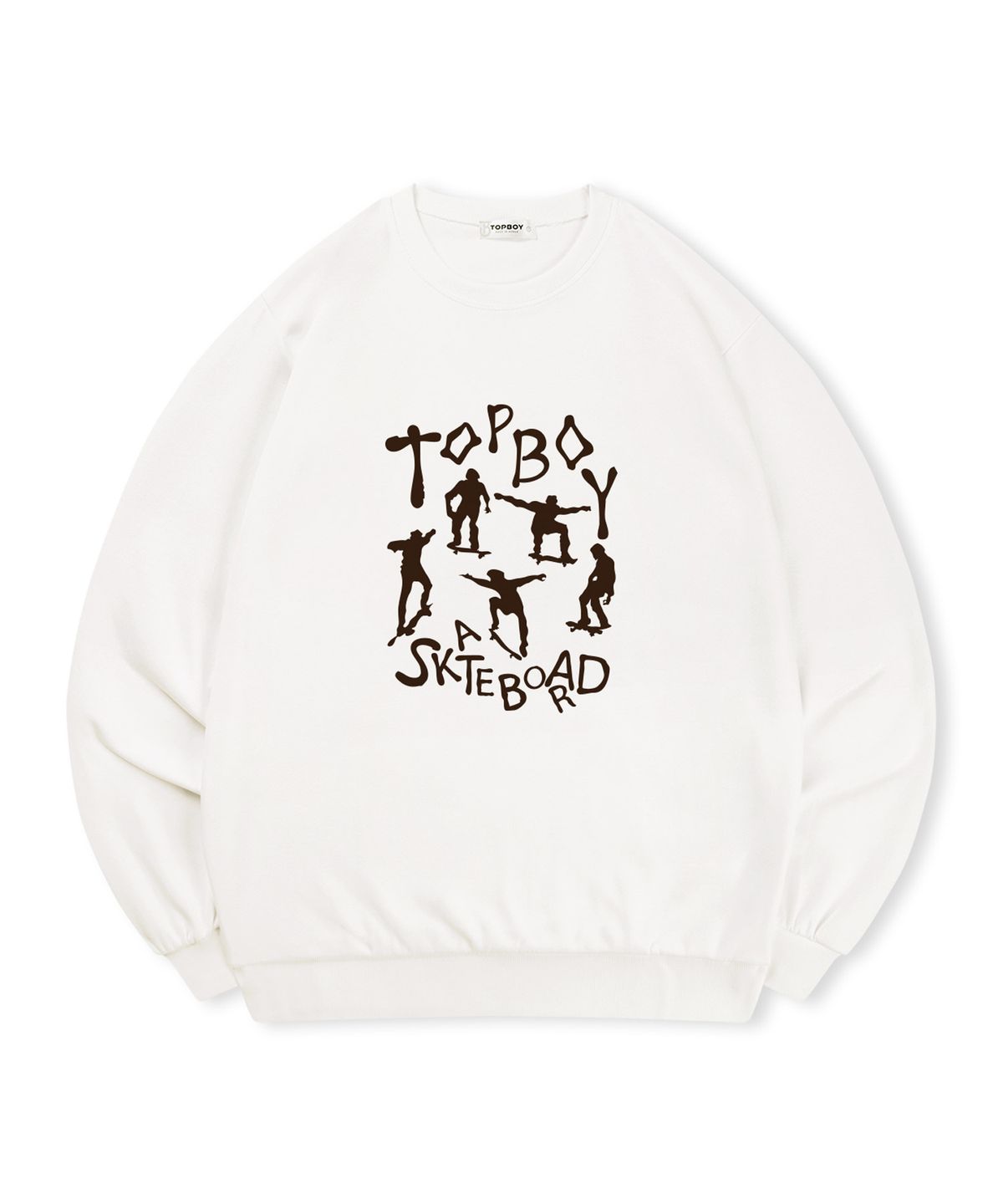 탑보이(TOPBOY) [논기모or기모] 스케이트보드 스웨트 셔츠