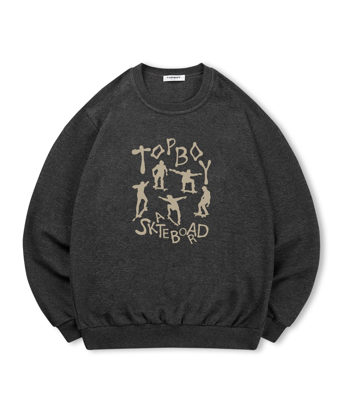 탑보이(TOPBOY) [논기모or기모] 스케이트보드 스웨트 셔츠
