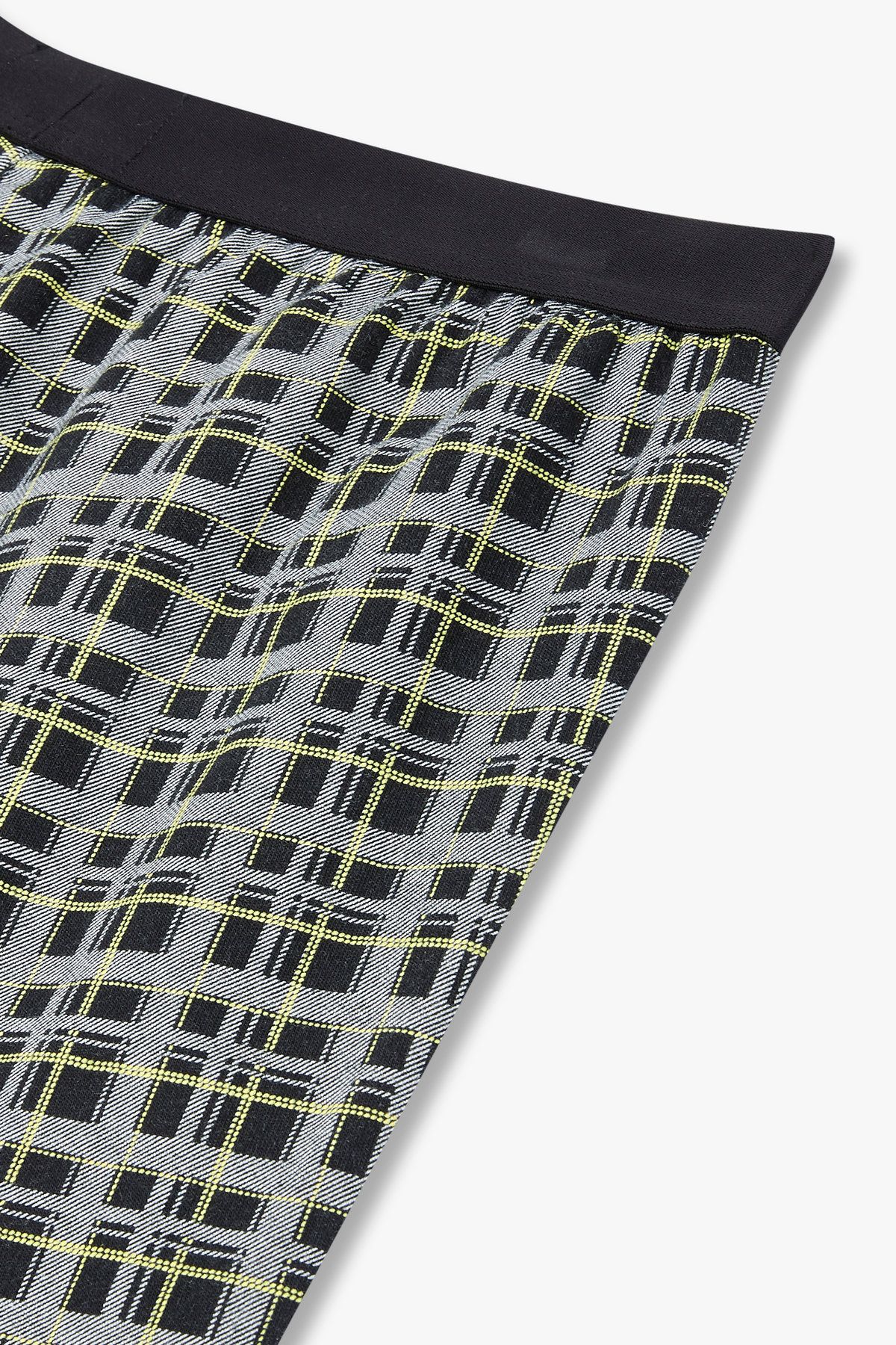 엠포리오 아르마니 언더웨어(EMPORIO ARMANI UNDERWEAR) 남성 체크 패턴 파자마 팬츠_블랙 0814332009
