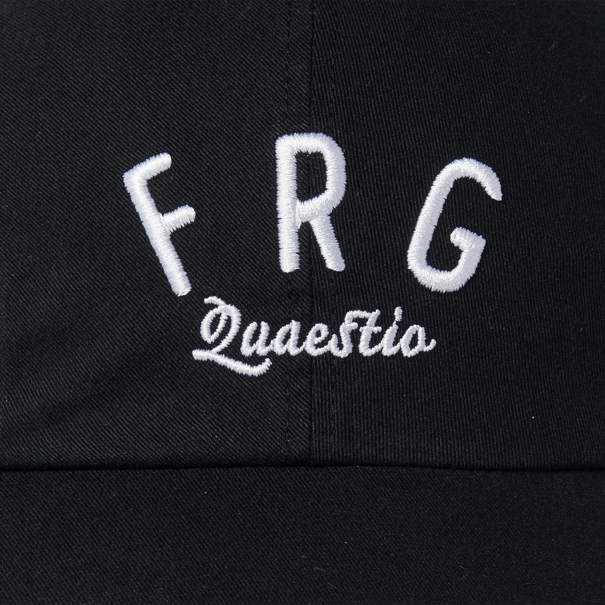 프라게(FRAGE) FRG 노웨어 캡 - 블랙