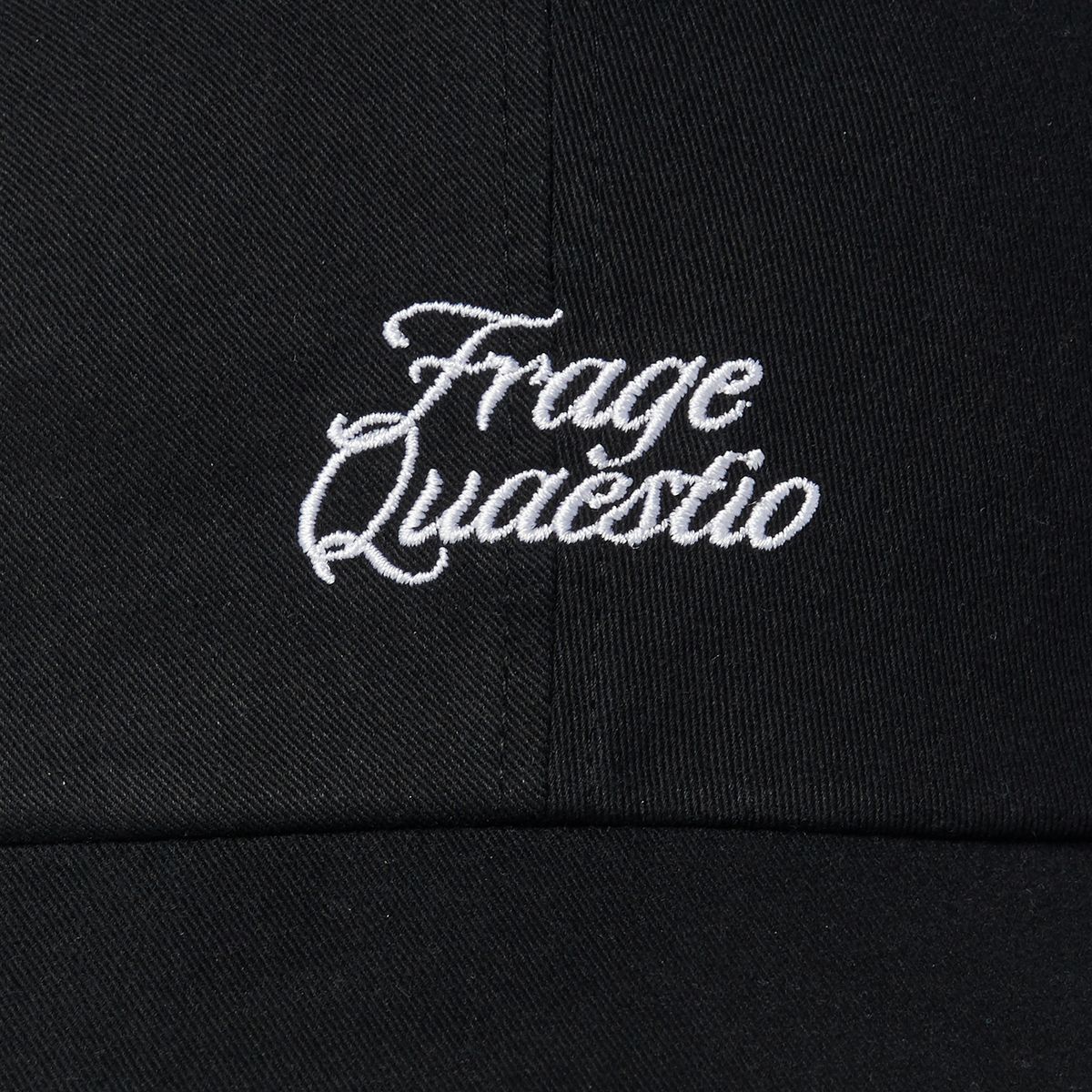 프라게(FRAGE) QO 노웨어 캡 - 블랙