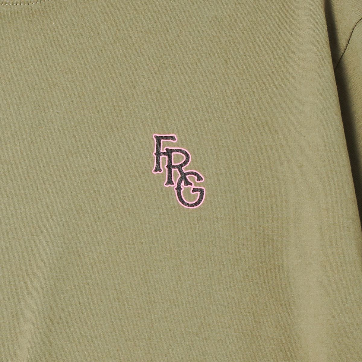 프라게(FRAGE) FRG 코튼 티셔츠 - 카키