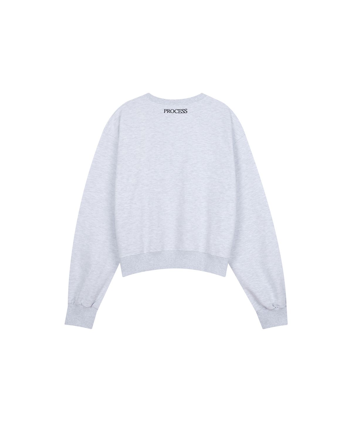 프로세스(PROCESS) Symbol Patch Sweatshirt - Melange Grey