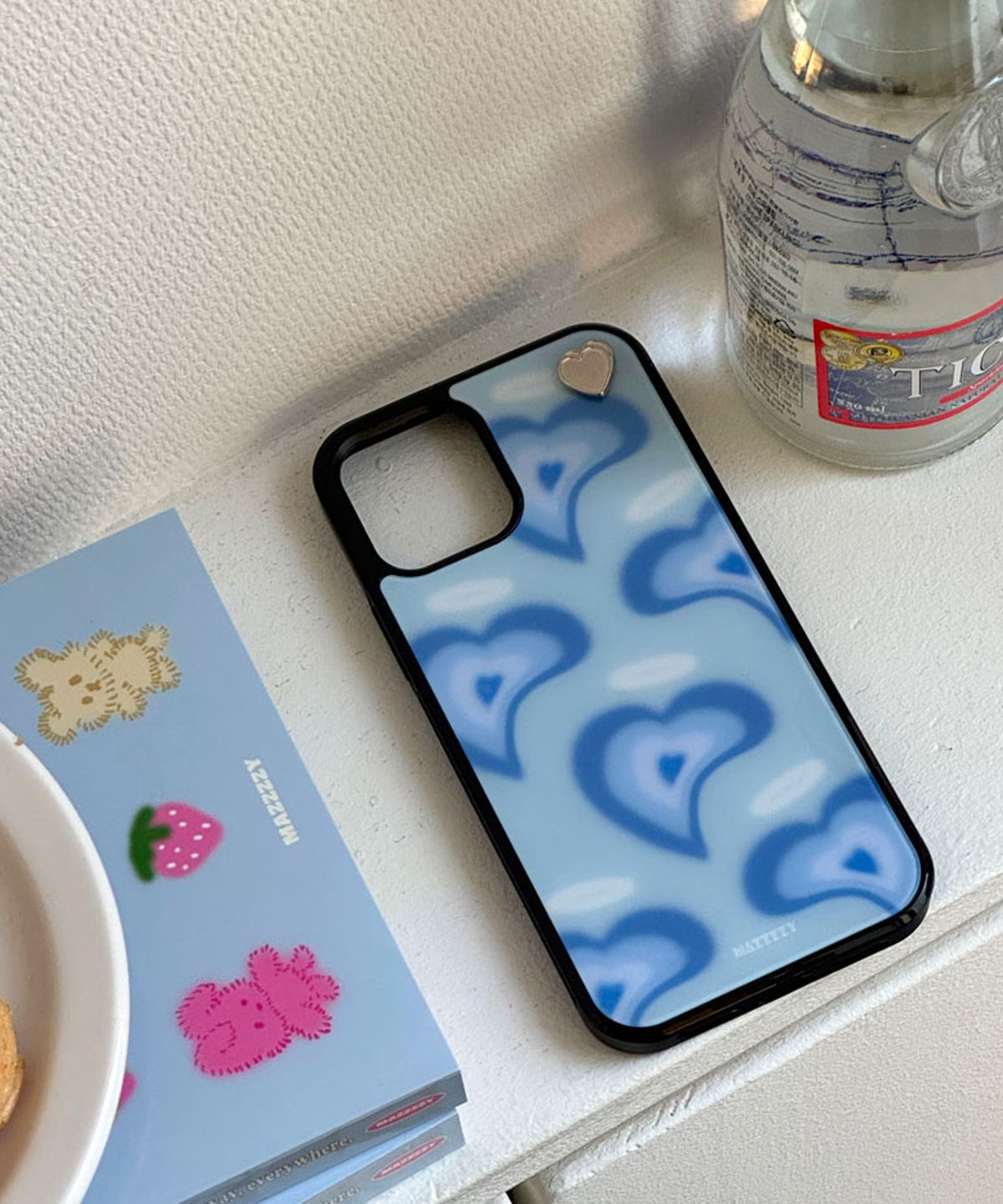 마찌(MAZZZZY) [Love Tag_Magsafe] Heart Angel glass case