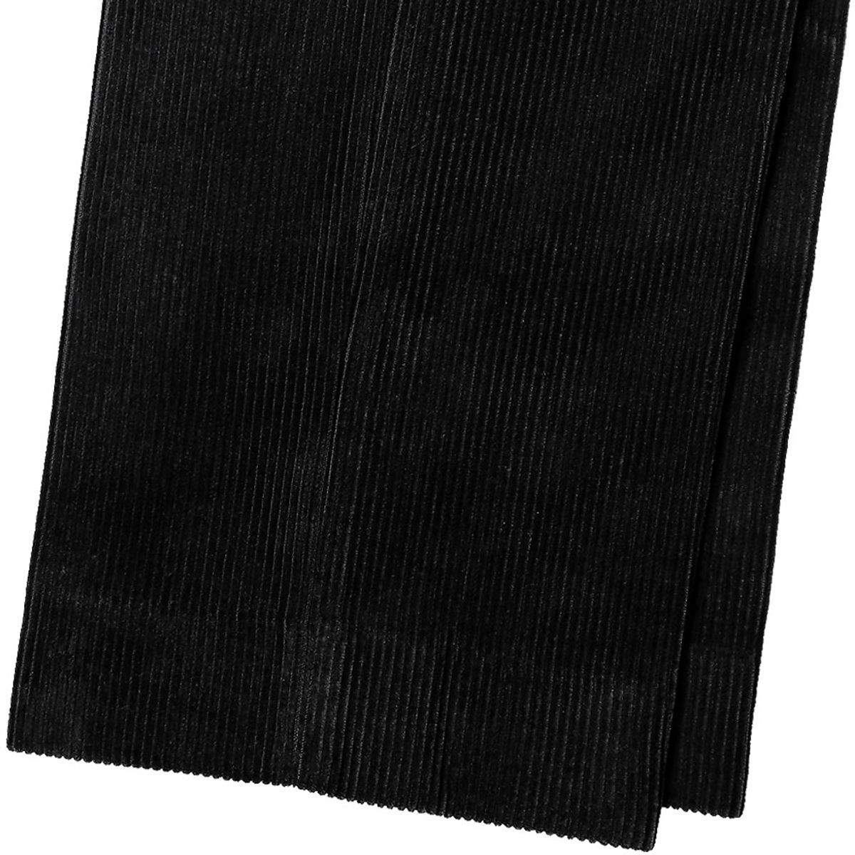 솔티(SORTIE) 8Wale Reve Corduroy Trousers (Black)