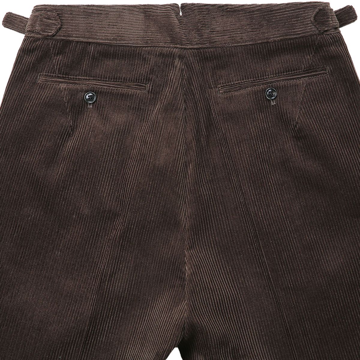 솔티(SORTIE) 8Wale Reve Corduroy Trousers (Brown)