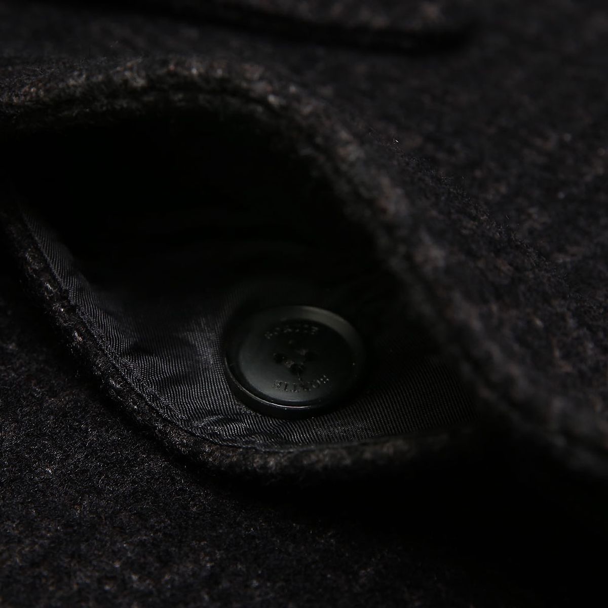 솔티(SORTIE) 170 Glen Check Wool Balmacaan Coat (Black)