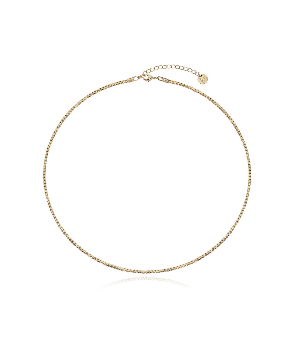 피알씨에스에스(PRCSS) Box Chain Necklace - Yellow