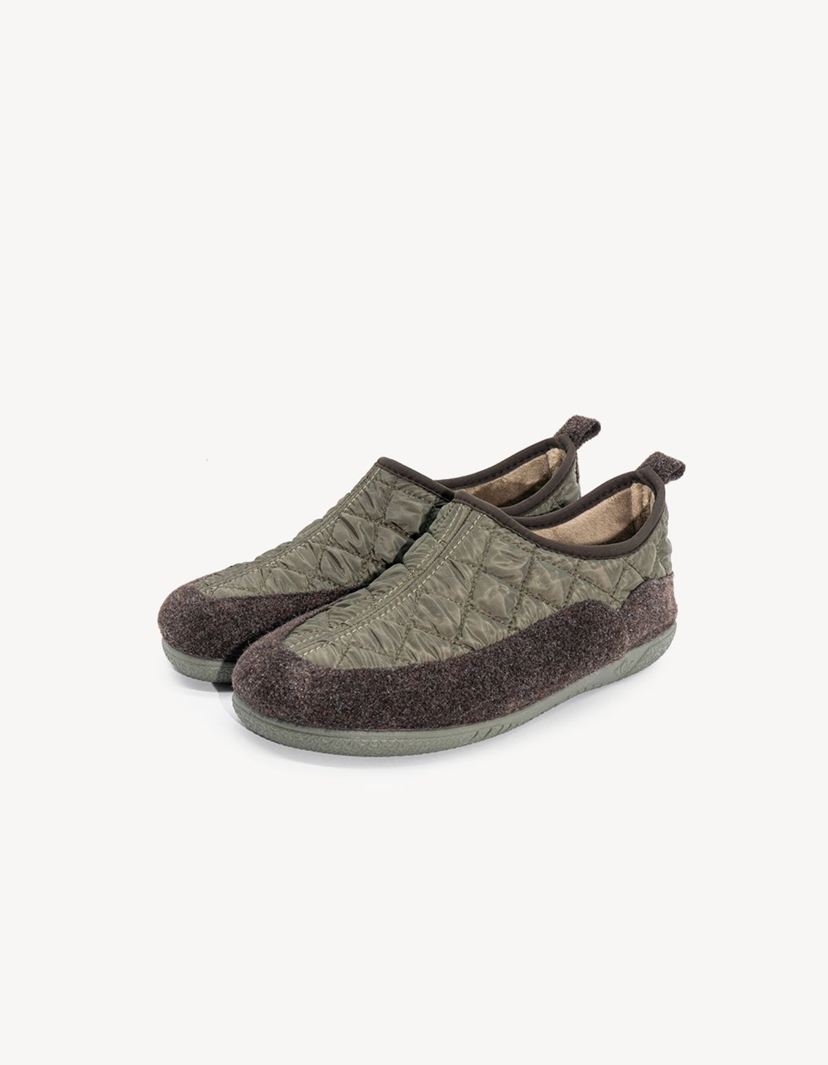 구루스 룸 슈즈(GURUS ROOME SHOES) 발렌시아 클래식 슬립온 카키