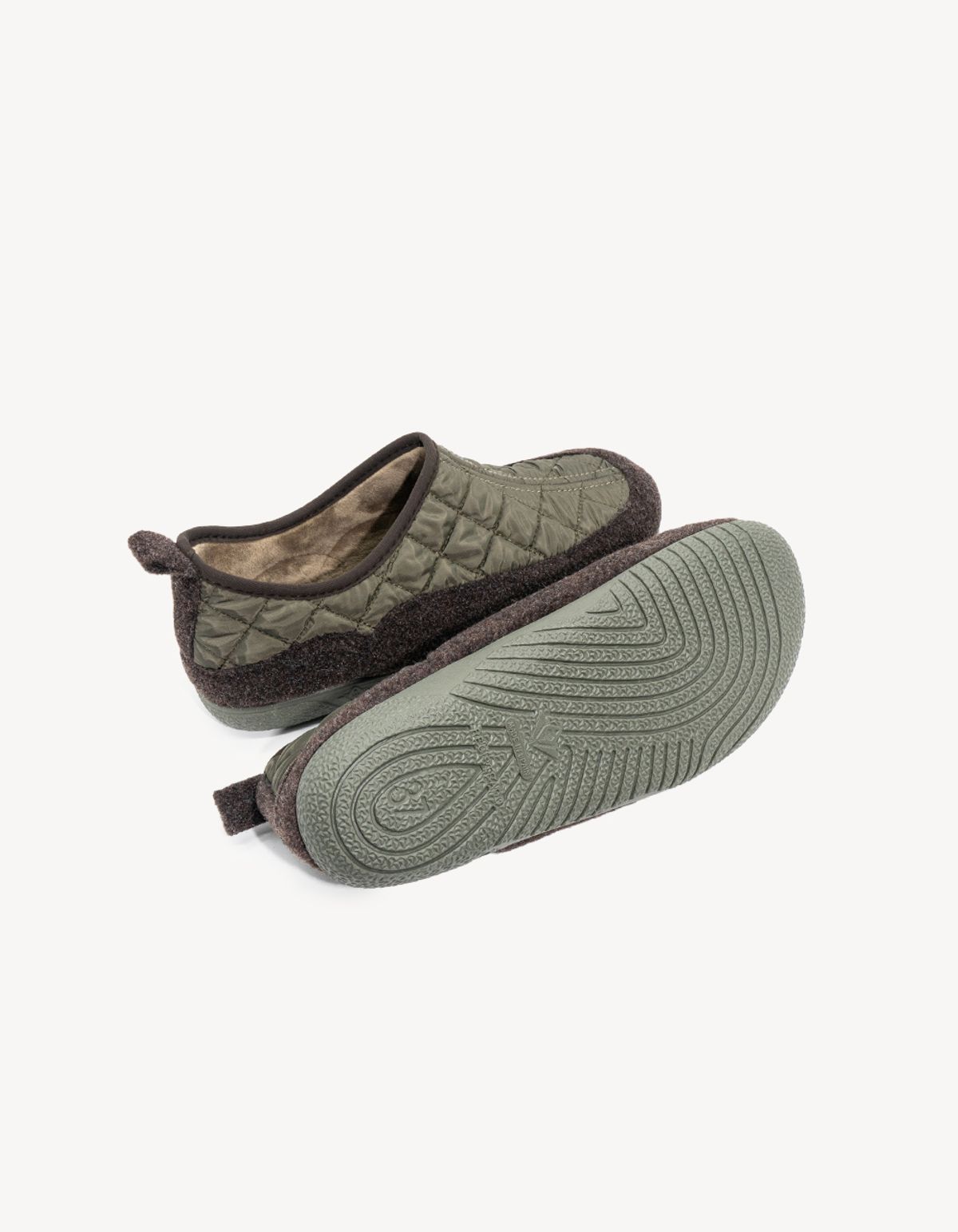 구루스 룸 슈즈(GURUS ROOME SHOES) 발렌시아 클래식 슬립온 카키