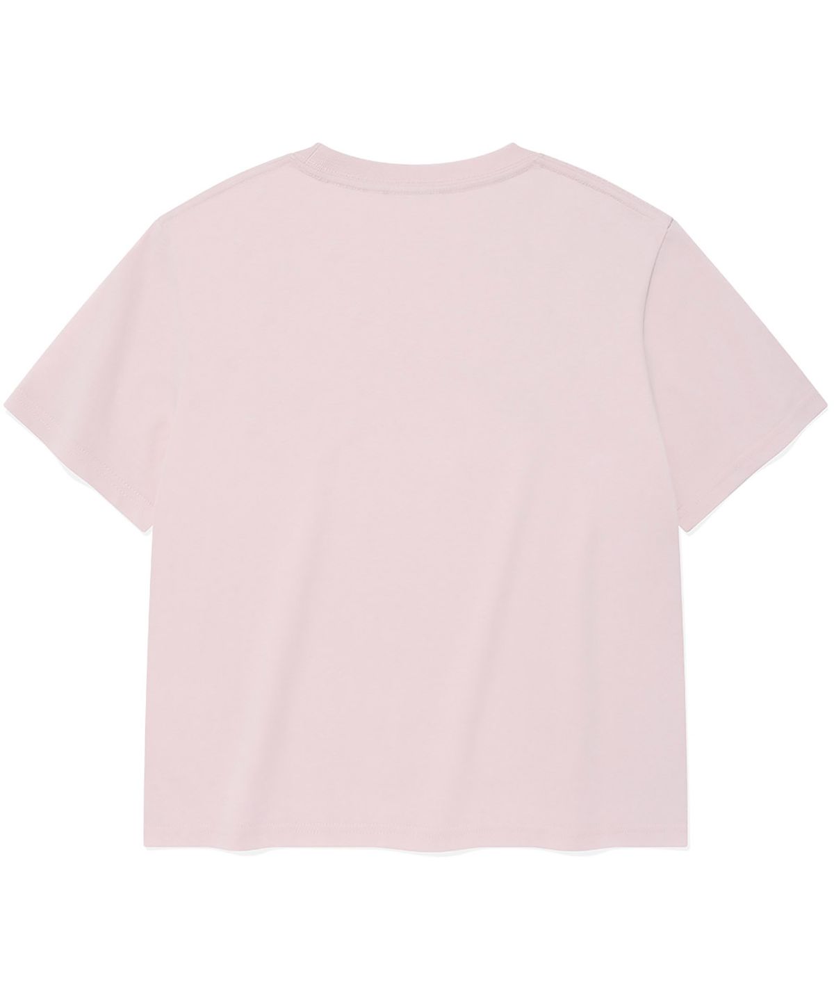 커버낫 우먼(COVERNAT WOMAN) 우먼 쿠퍼 로고 부산 티셔츠 Light Pink