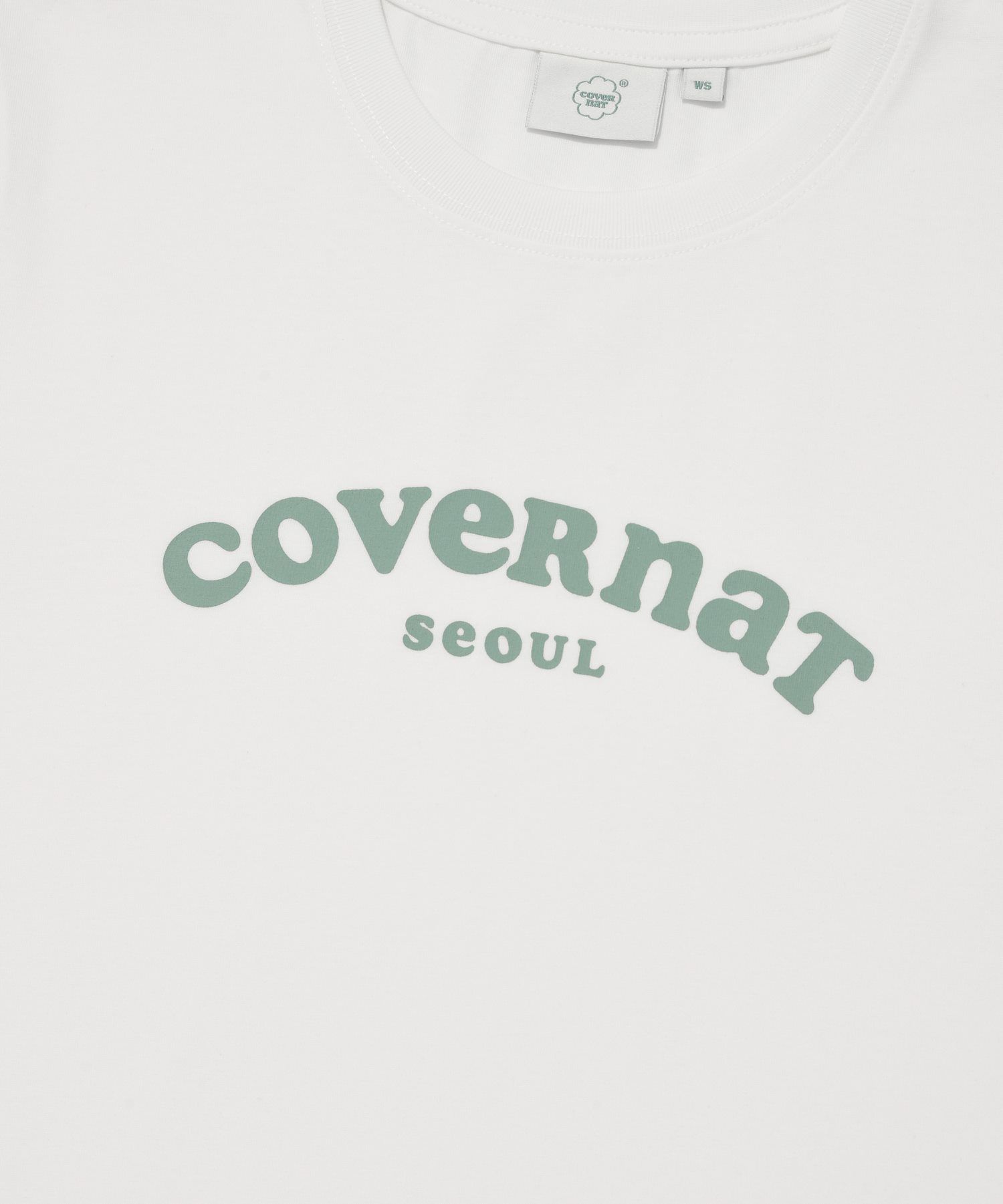 Tシャツ・カットソー COVERNAT Souvenir Seoul T-shirt White MUSINSA | COVERNAT WOMAN Women's Cooper Logo Seoul T-Shirt White