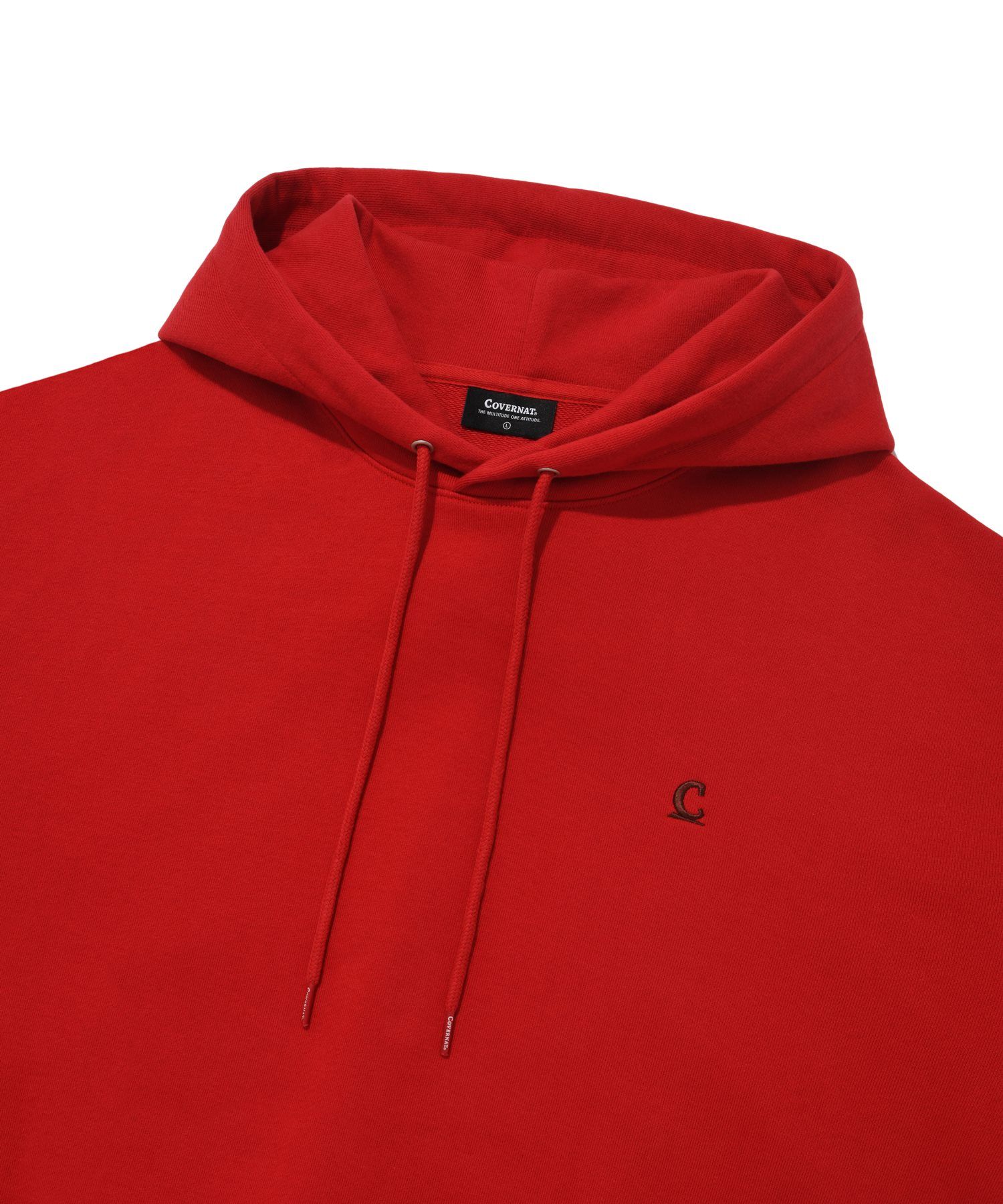 ★COVERNAT★ Signature Symbol Hoodie Red MUSINSA | COVERNAT Signature Symbol Hoodie Red
