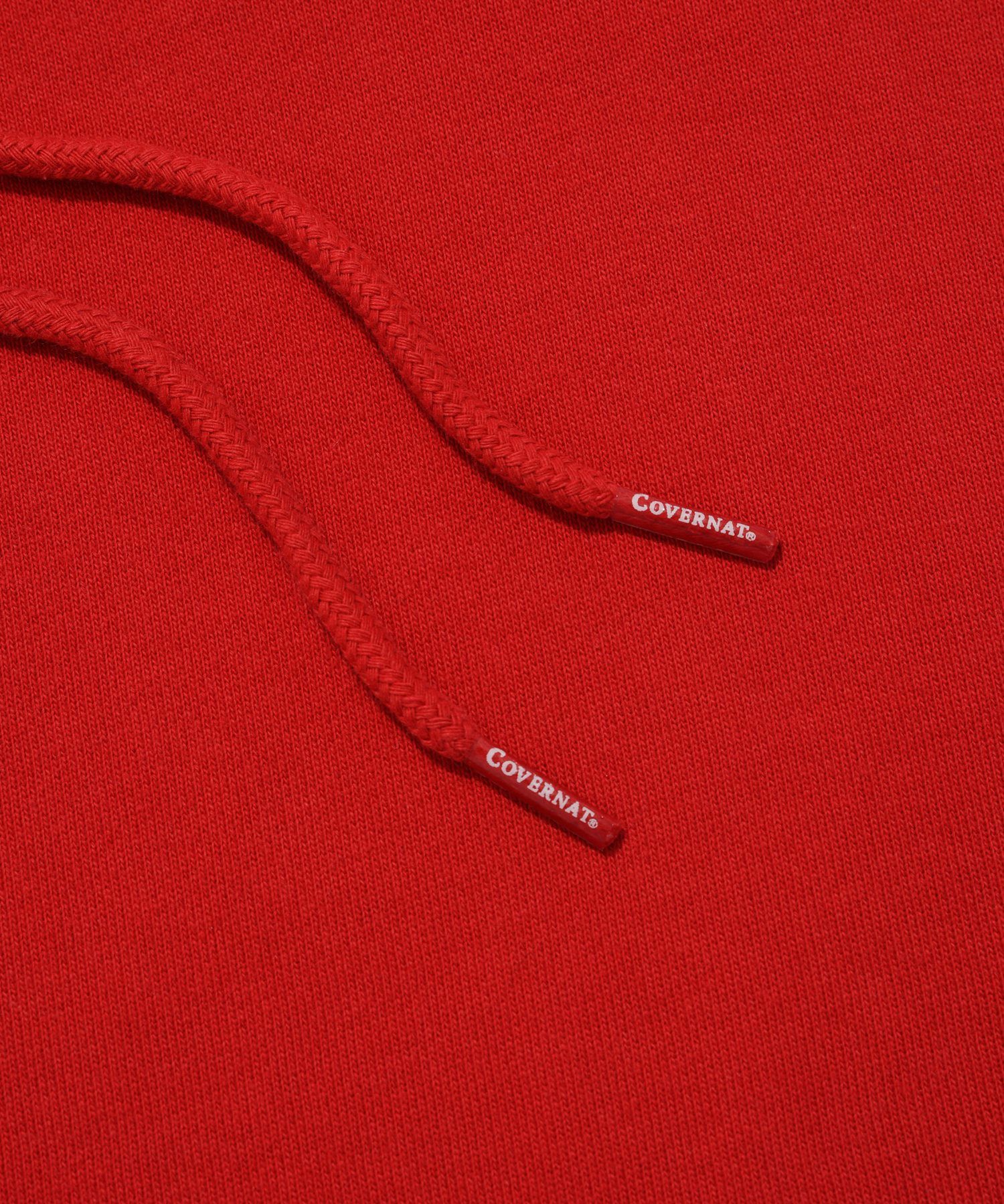 MUSINSA | COVERNAT Signature Symbol Hoodie Red