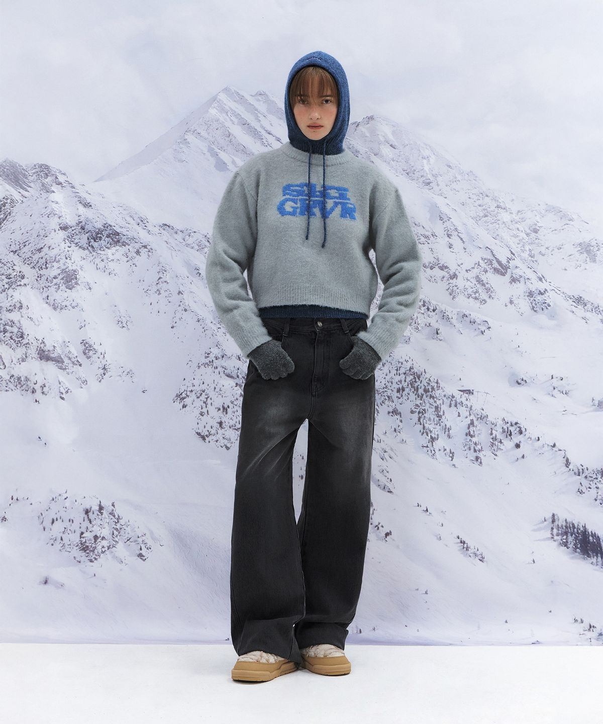 그로브(GROVE) HEIVE DENIM PANTS (2COLOR)
