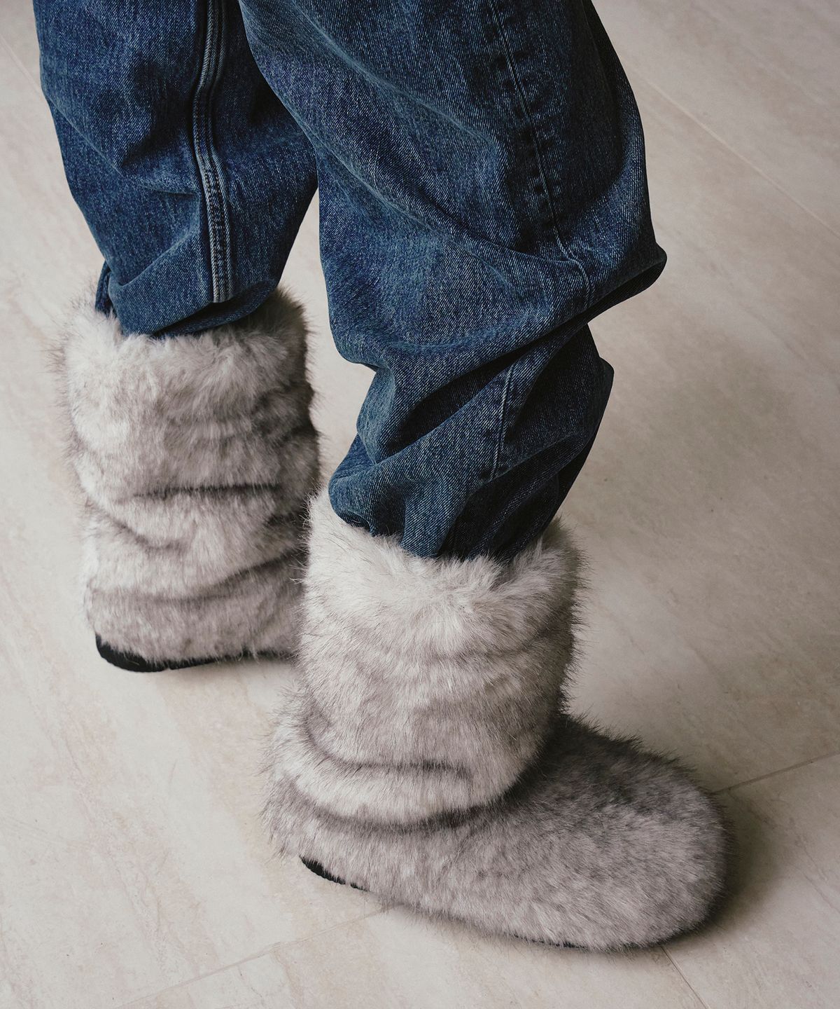 트윗비피(TWVP) 푸키 퍼 미들부츠(3colors)Puky Fur Middle Boots 24F21(3colors)