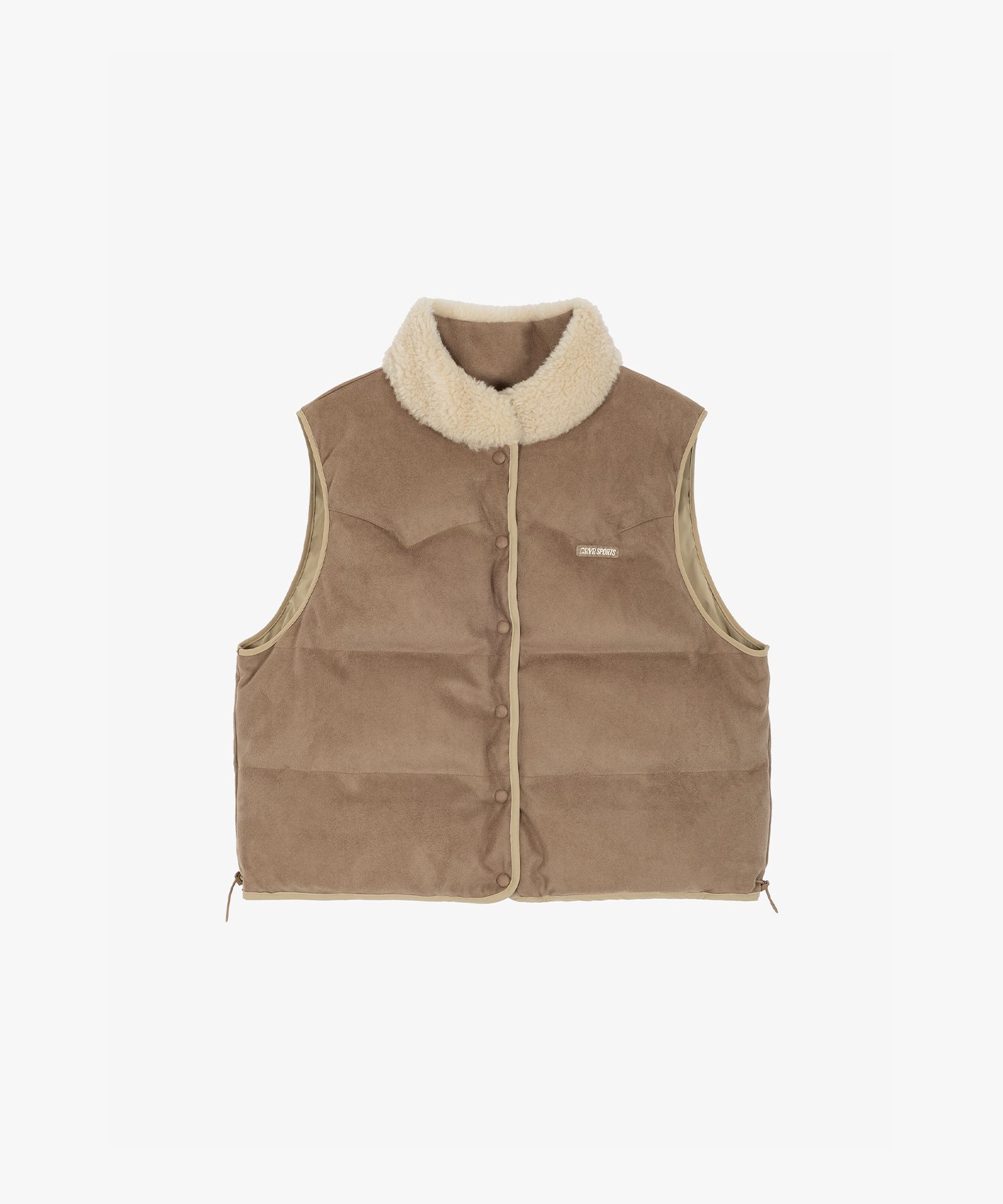 GROVE ♥ POINT COLLAR REVERSIBLE DOWN VEST/追跡付 MUSINSA公式 | GROVE POINT COLLAR REVERSIBLE DOWN VEST (2COLOR)