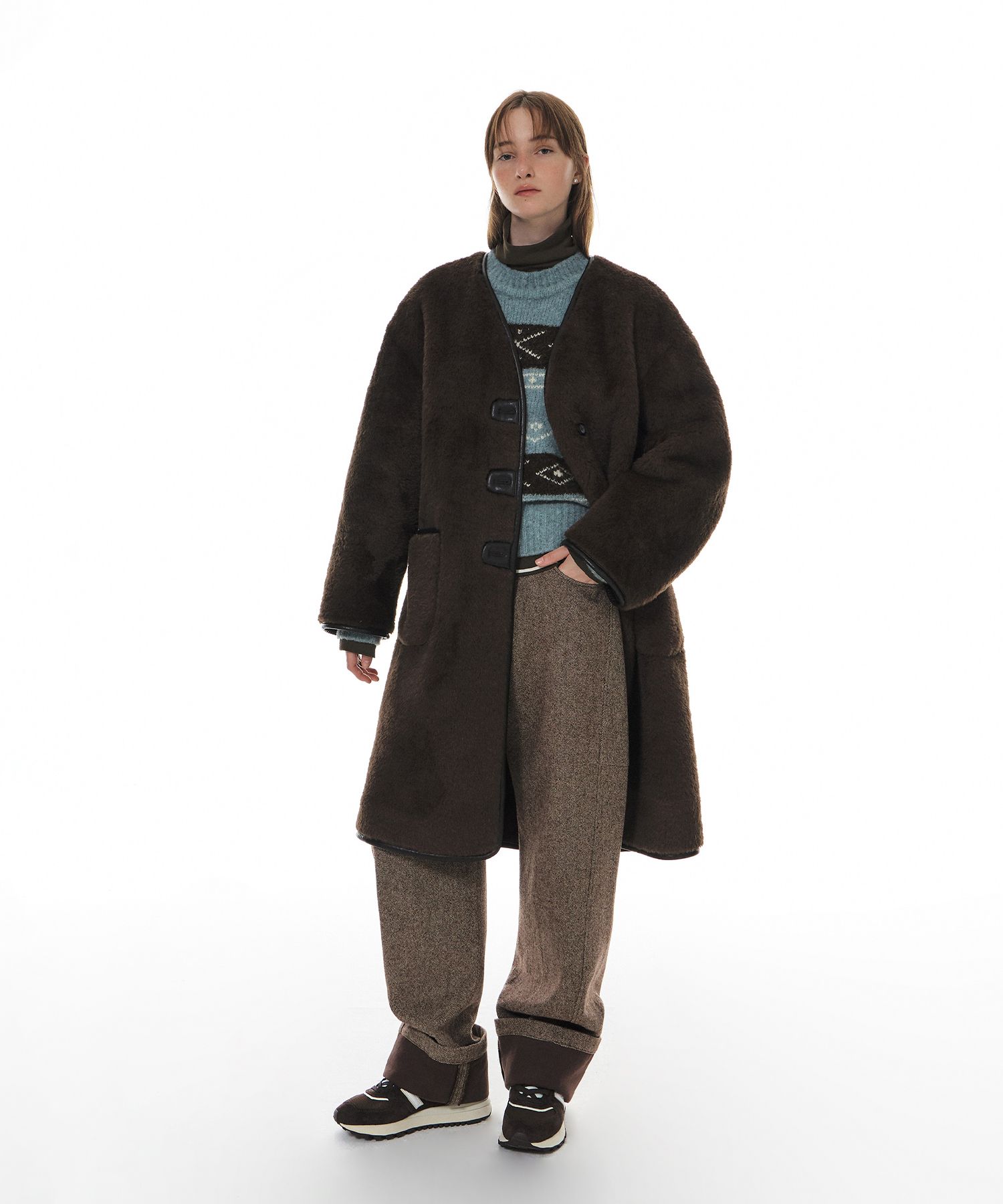 ★24-25WT新作★GROVE★HUF COAT MUSINSA | GROVE HUF COAT (2COLOR)