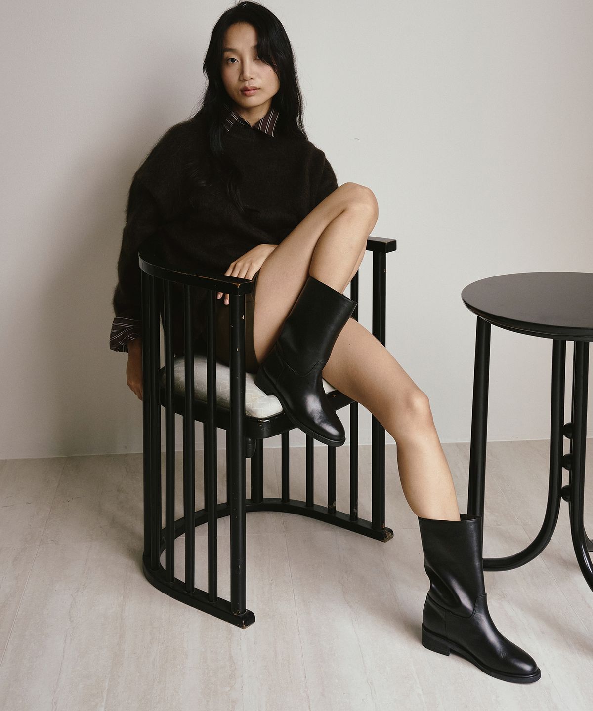 트윗비피(TWVP) 클래시 미들부츠(3colors) Classy Middle Boots 24F04