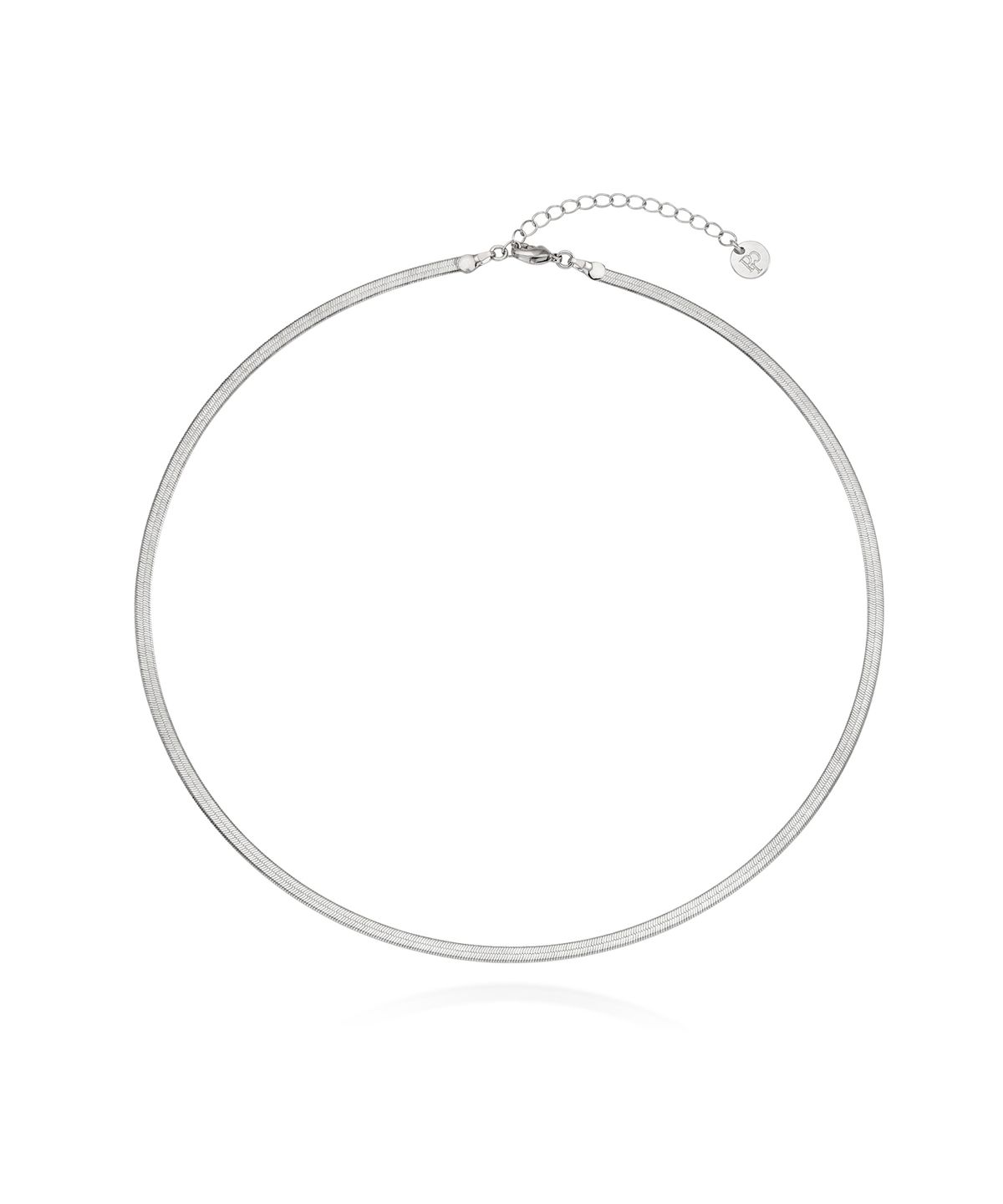 피알씨에스에스(PRCSS) Snake Chain Necklace - White