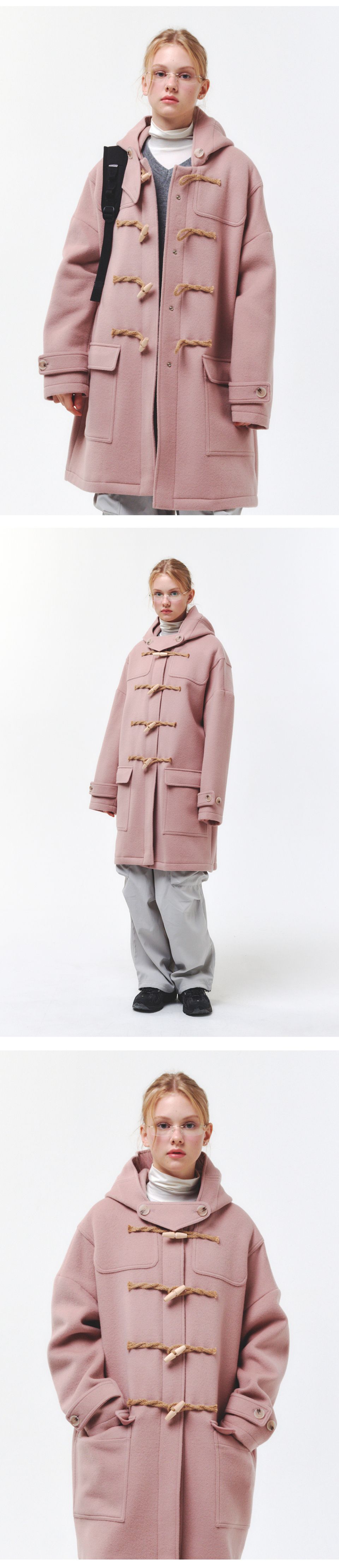 PINK HOUSE　ピンクハウス　モヘヤ混　ロングダッフルコート ダッフルコート （ダッフルコート）｜PINK HOUSE / ピンクハウス