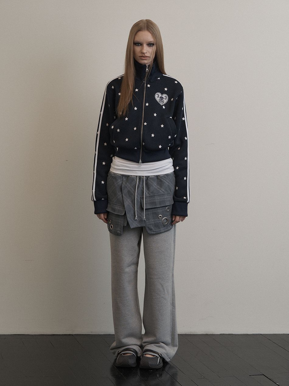 MUSINSA公式 | SETUPEXE STAR SPORTY ZIP-UP / NAVY