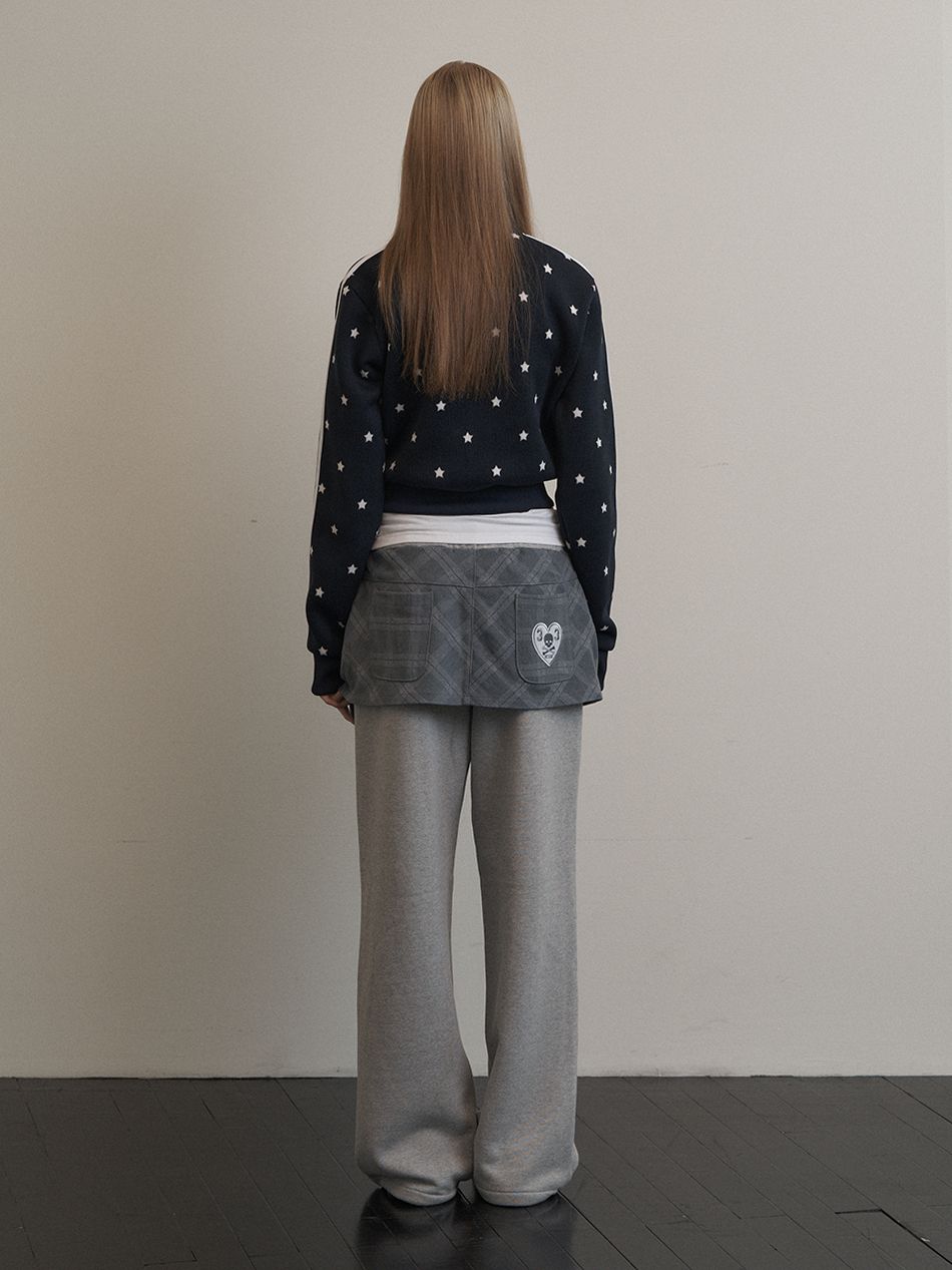 トップス MUSINSA set up exe star sporty zip up MUSINSA公式 | SETUPEXE STAR SPORTY ZIP-UP / WHITE