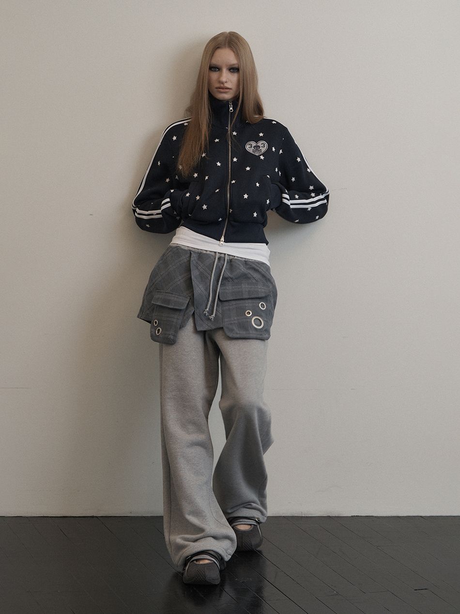 MUSINSA公式 | SETUPEXE STAR SPORTY ZIP-UP / NAVY
