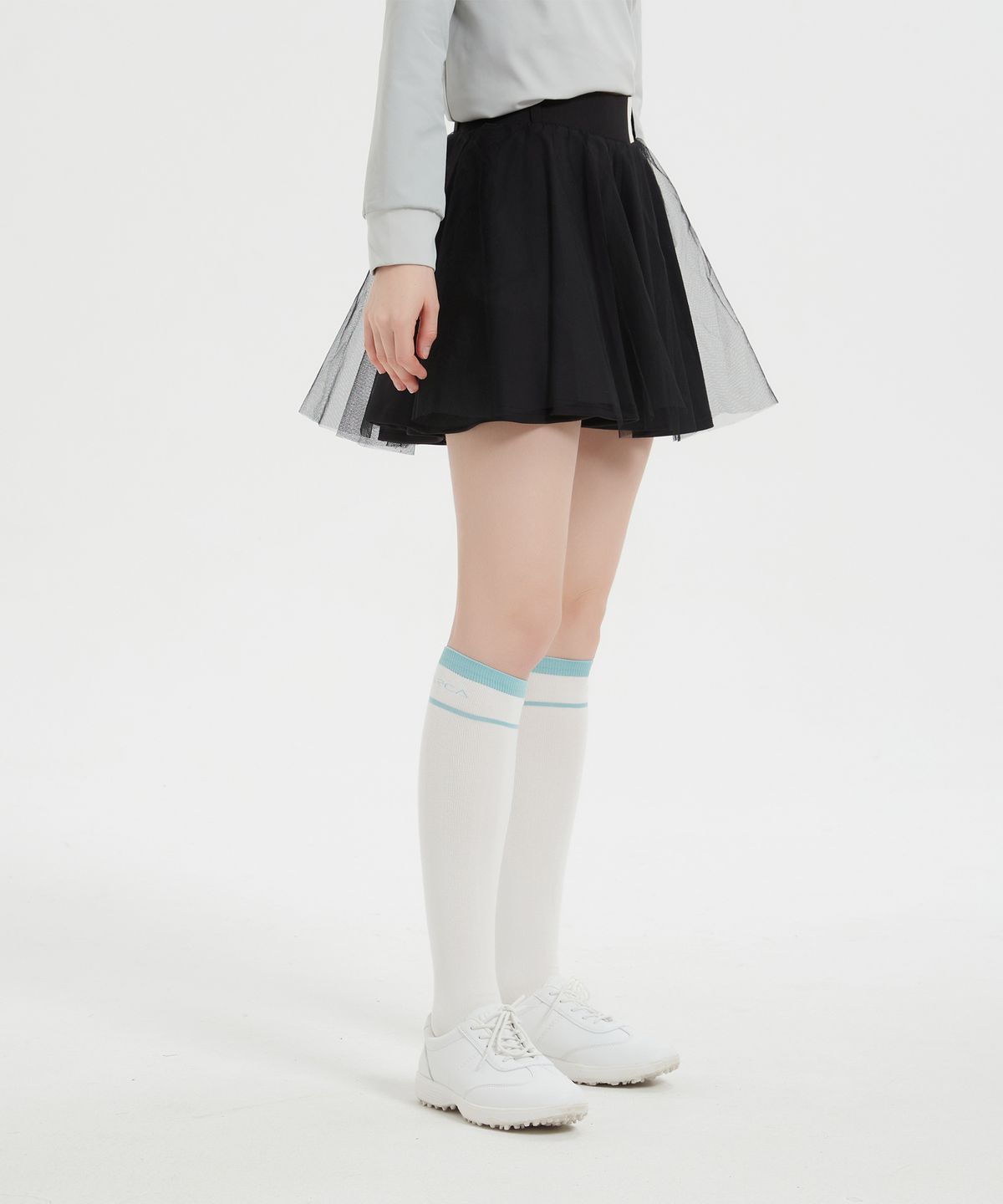 이파르카(E.PARCA) 사이드 로고 니삭스(스카이블루)