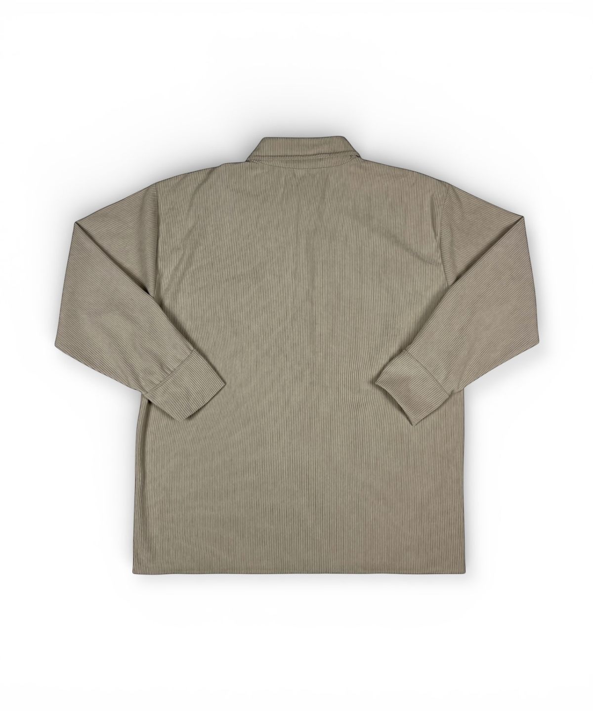 본슬리피(BORN SLIPPY) Soft Corduroy Oversize Shirts (Beige)