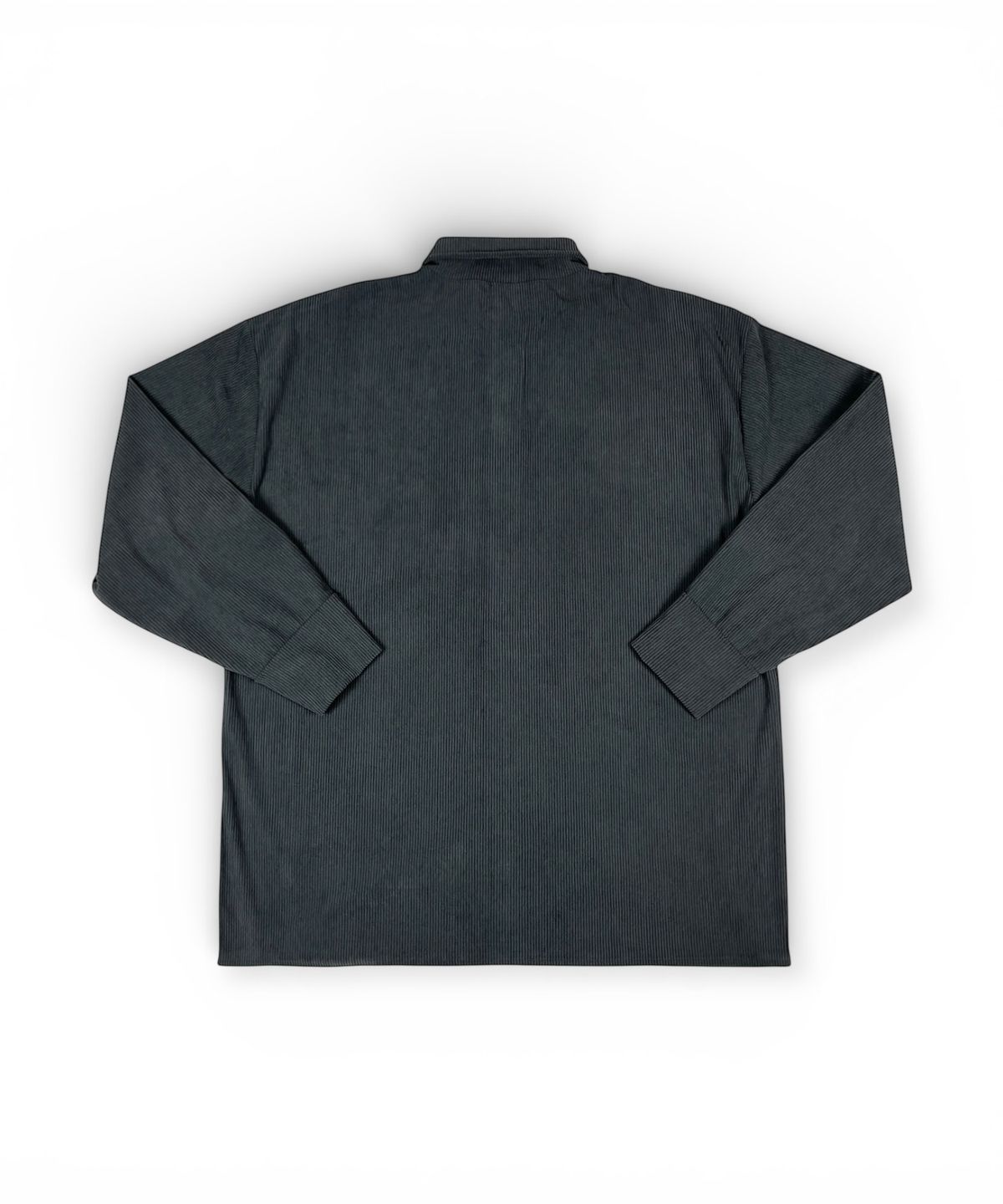 본슬리피(BORN SLIPPY) Soft Corduroy Oversize Shirts (Charcoal)