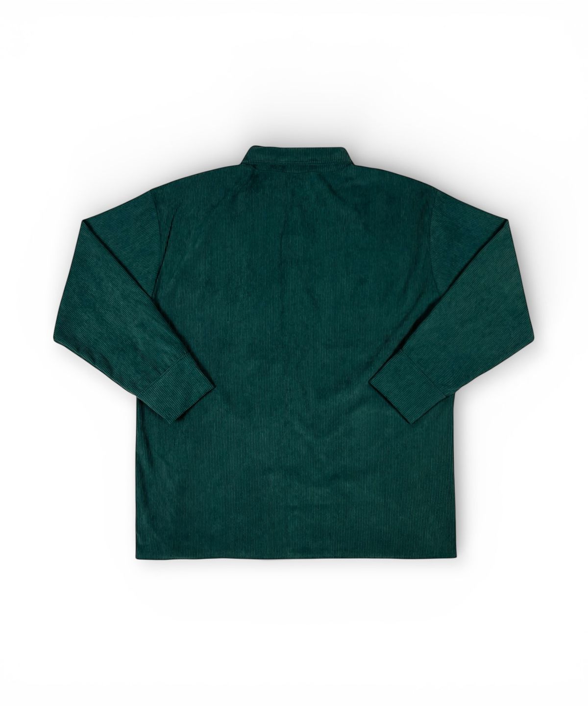 본슬리피(BORN SLIPPY) Soft Corduroy Oversize Shirts (Green)