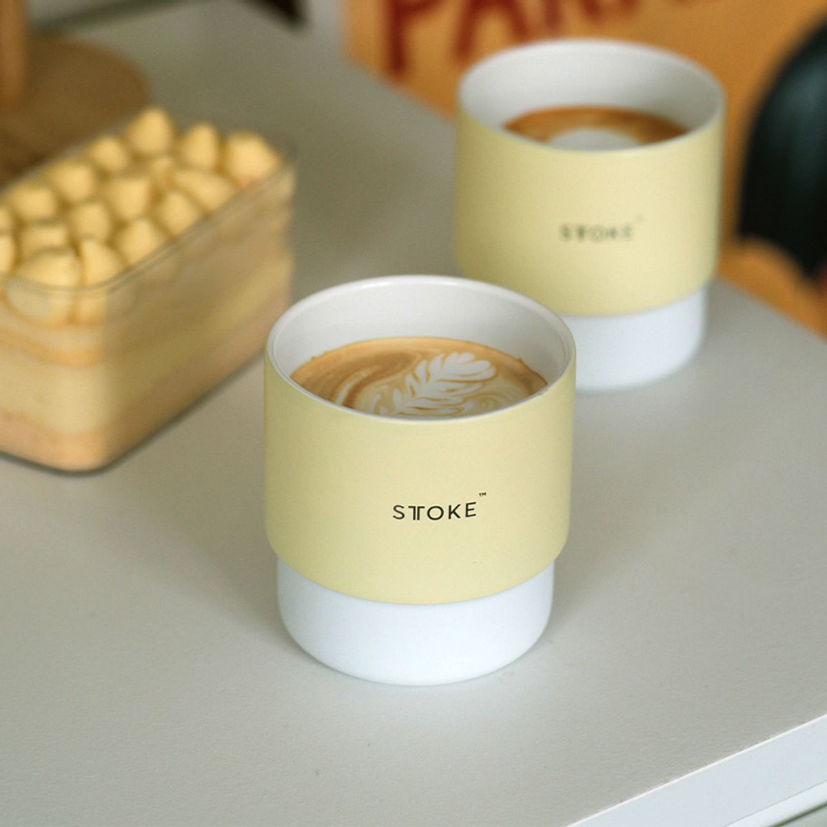 스토크(STTOKE) Swirl 세라믹컵 7oz(207ml) (2pcs) 5colors