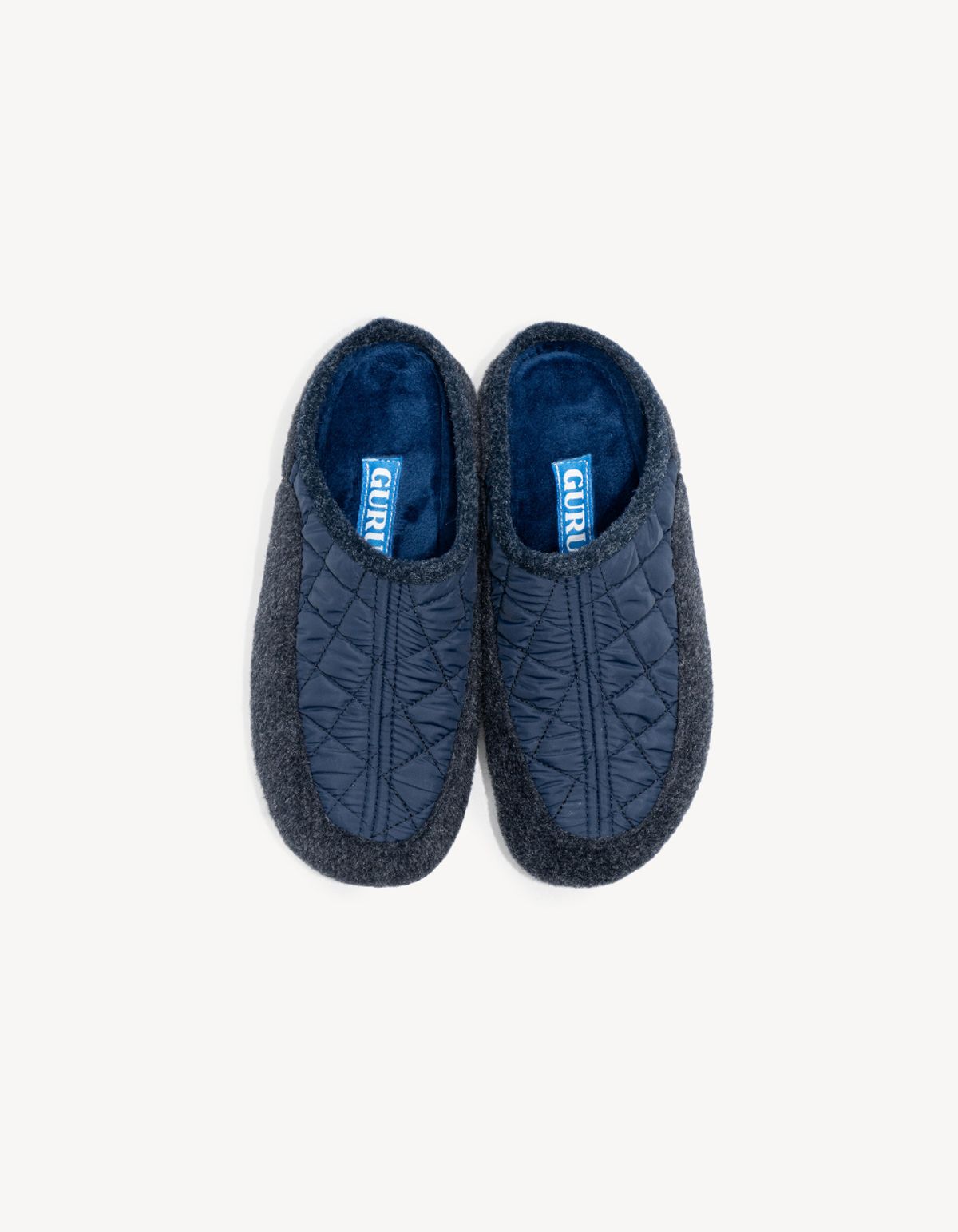 구루스 룸 슈즈(GURUS ROOME SHOES) Cadiz Classic 슬리퍼 네이비