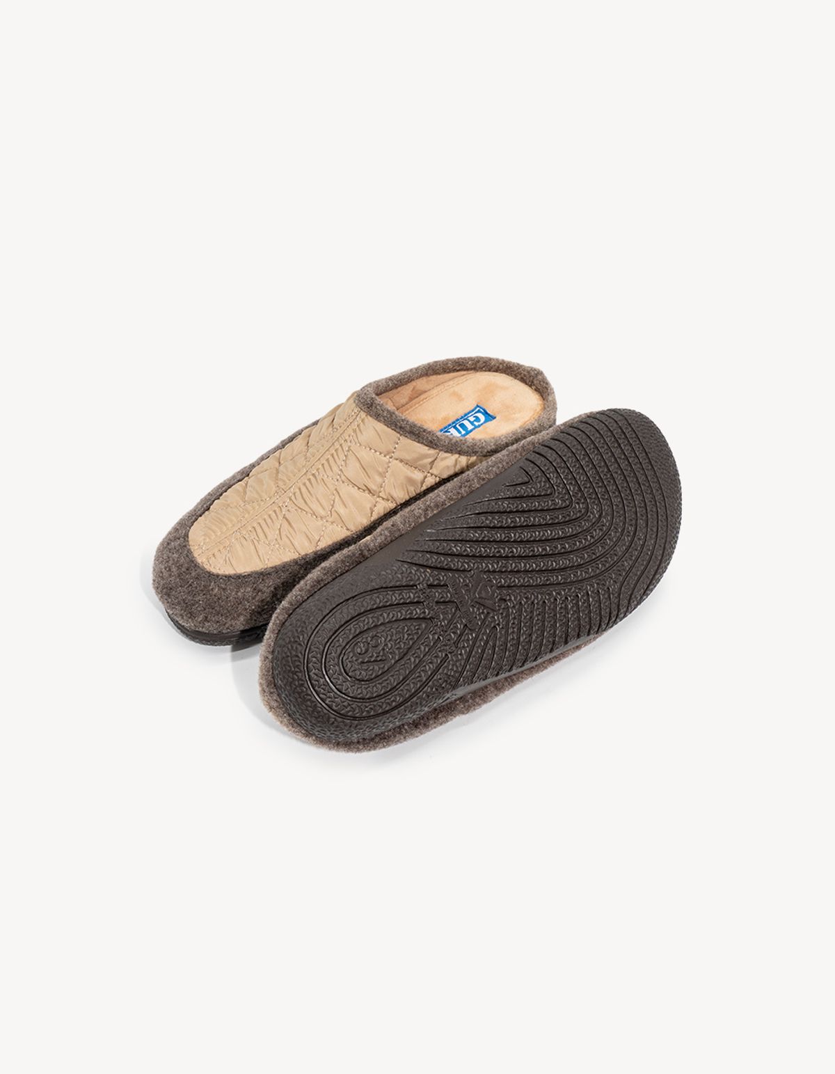 구루스 룸 슈즈(GURUS ROOME SHOES) Cadiz Classic 슬리퍼 베이지