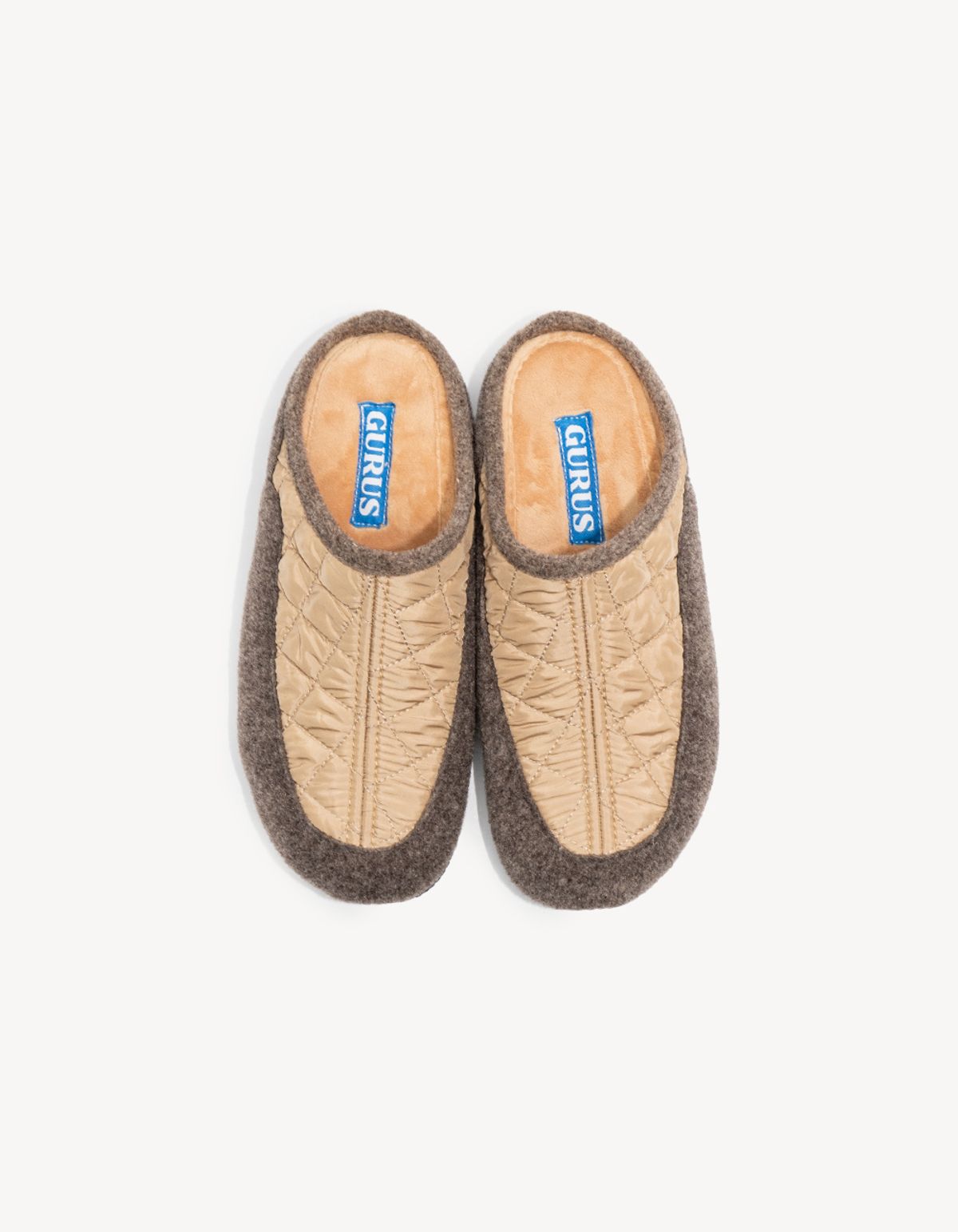 구루스 룸 슈즈(GURUS ROOME SHOES) Cadiz Classic 슬리퍼 베이지