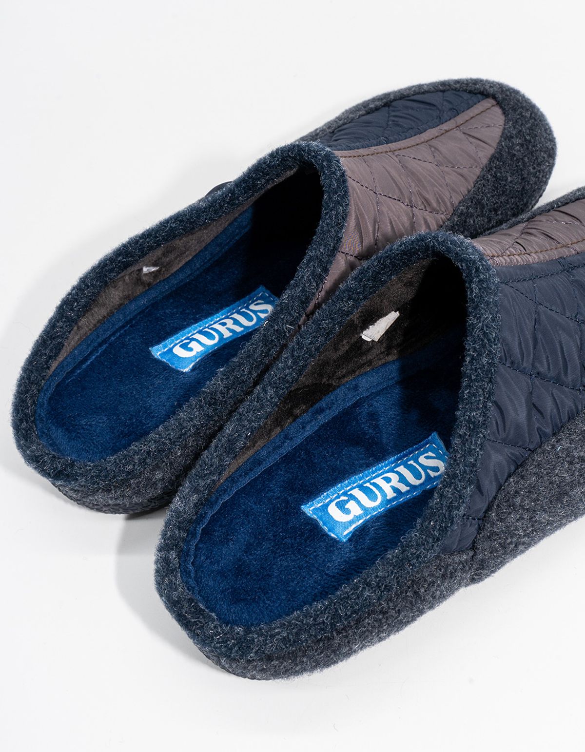 구루스 룸 슈즈(GURUS ROOME SHOES) Cadiz 50 슬리퍼 네이비브라운