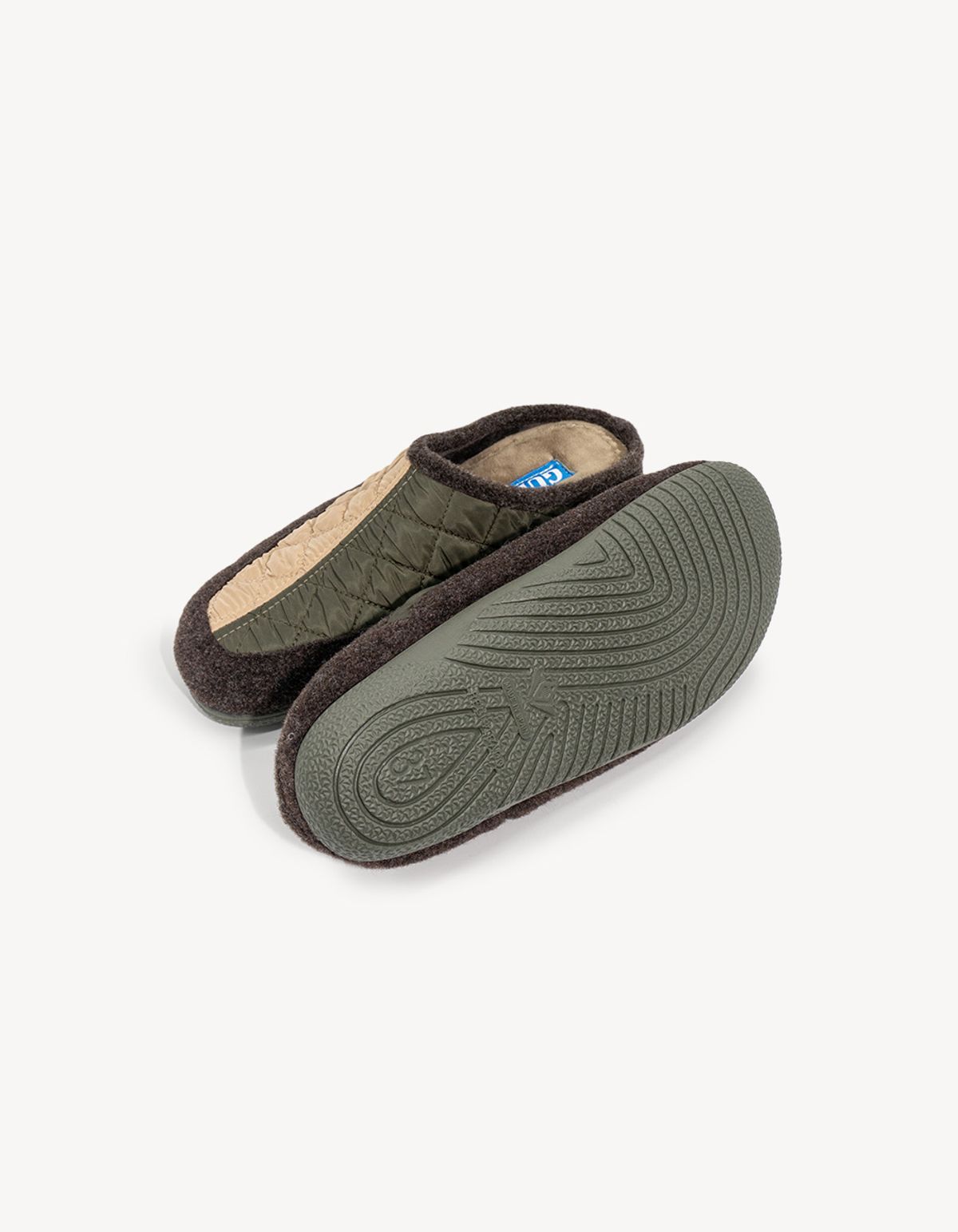 구루스 룸 슈즈(GURUS ROOME SHOES) Cadiz 50 슬리퍼 베이지카키