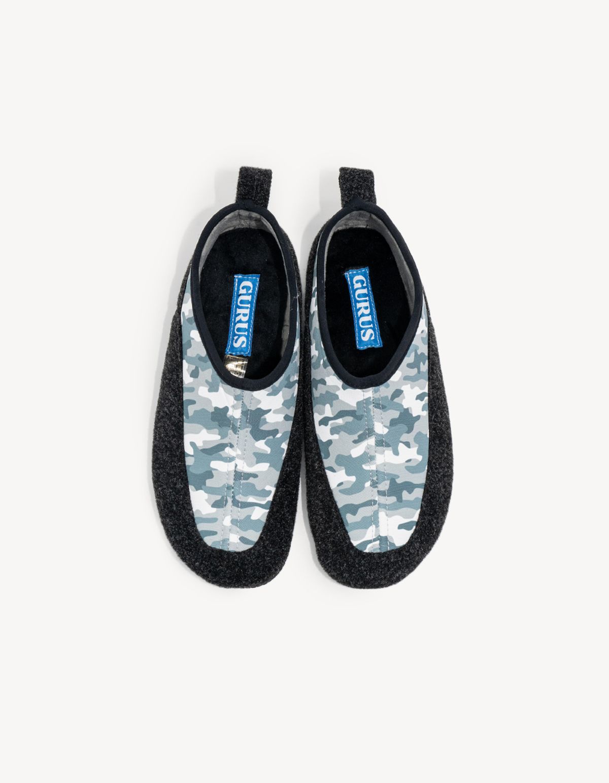 구루스 룸 슈즈(GURUS ROOME SHOES) Valencia Camo 슬립온 블랙그레이