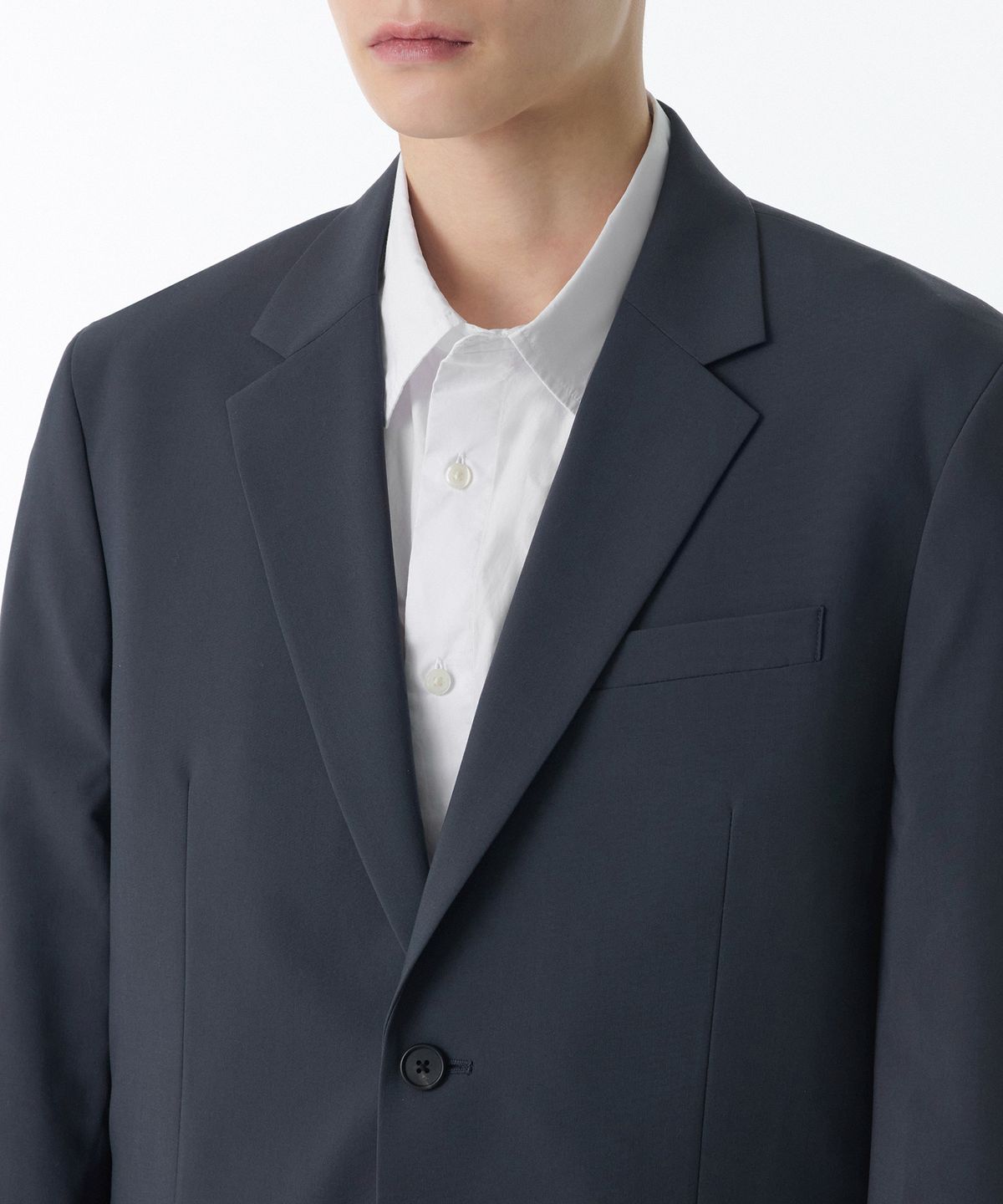 무신사 스탠다드(MUSINSA STANDARD) [쿨탠다드] 릴렉스드 베이식 블레이저 [아이언 그레이]