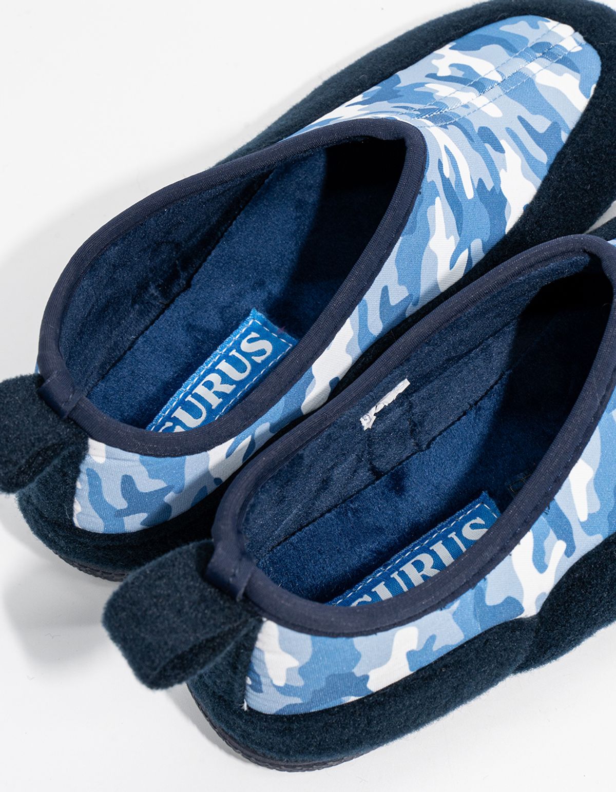 구루스 룸 슈즈(GURUS ROOME SHOES) Valencia Camo 슬립온 블루