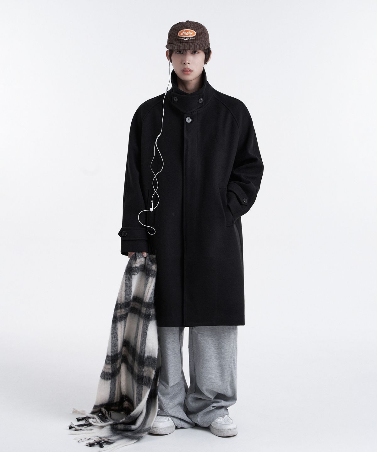 리메인세컨드(LEMAIN SECOND) 울 블렌드 오버핏 베스트 코트 컬렉션_3STYLE