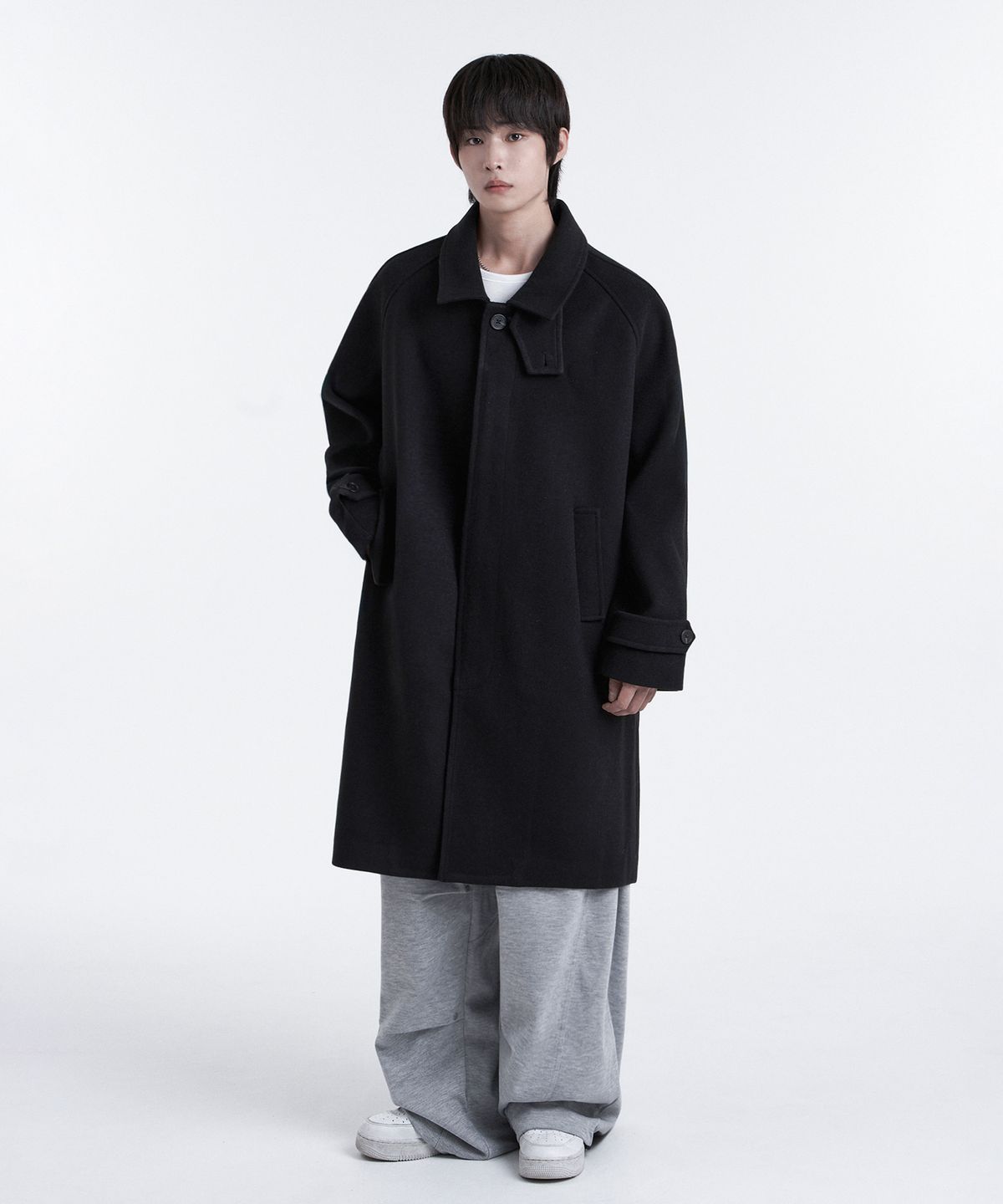 리메인세컨드(LEMAIN SECOND) 울 블렌드 오버핏 베스트 코트 컬렉션_3STYLE
