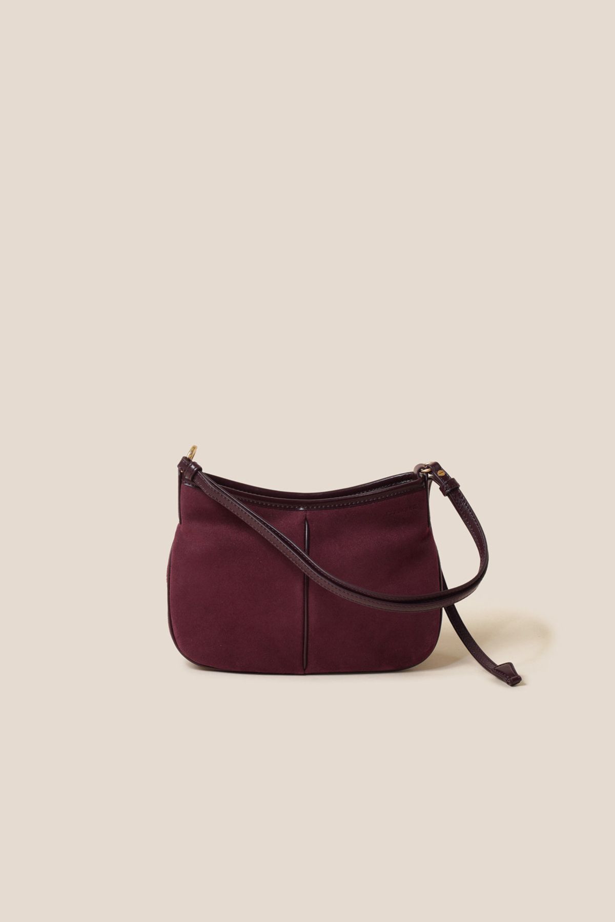 쿠론(COURONNE) Love Shoulder 23 Suede (Wine)_RIBSX24642WIX