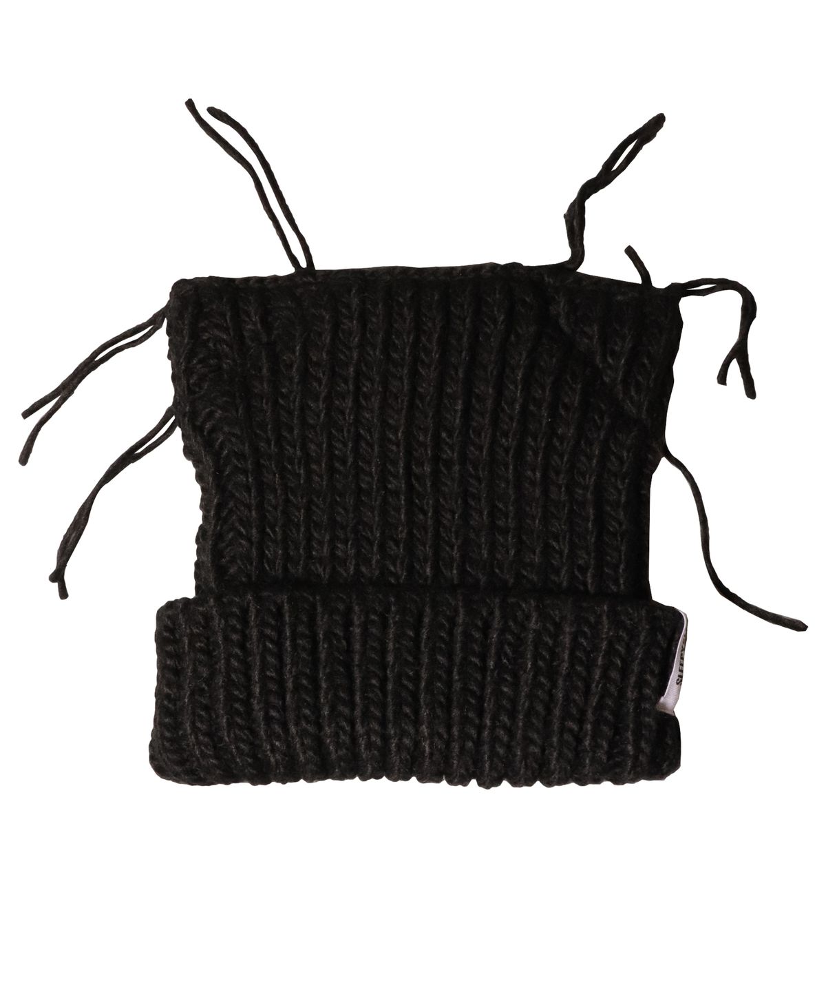 슬리피슬립(SLEEPYSLIP) BREAD BLACK BEANIE